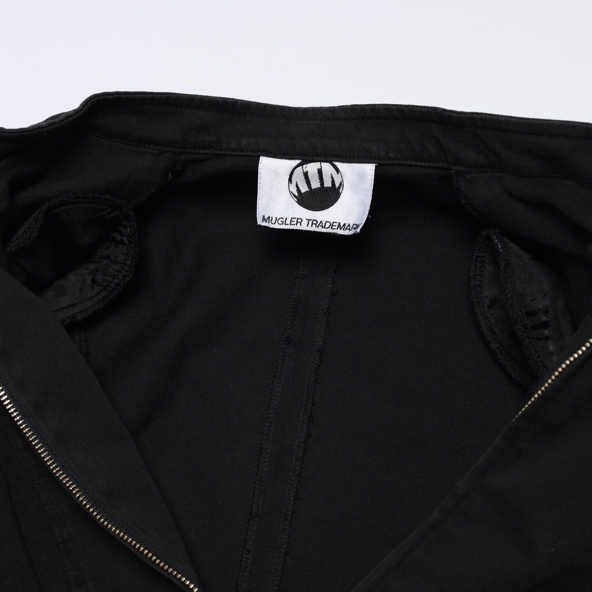 Thierry Mugler Mugler Trademark Vintage Zip Jacket Black Star Thierry Size M / US 6-8 / IT 42-44 - 11 Thumbnail