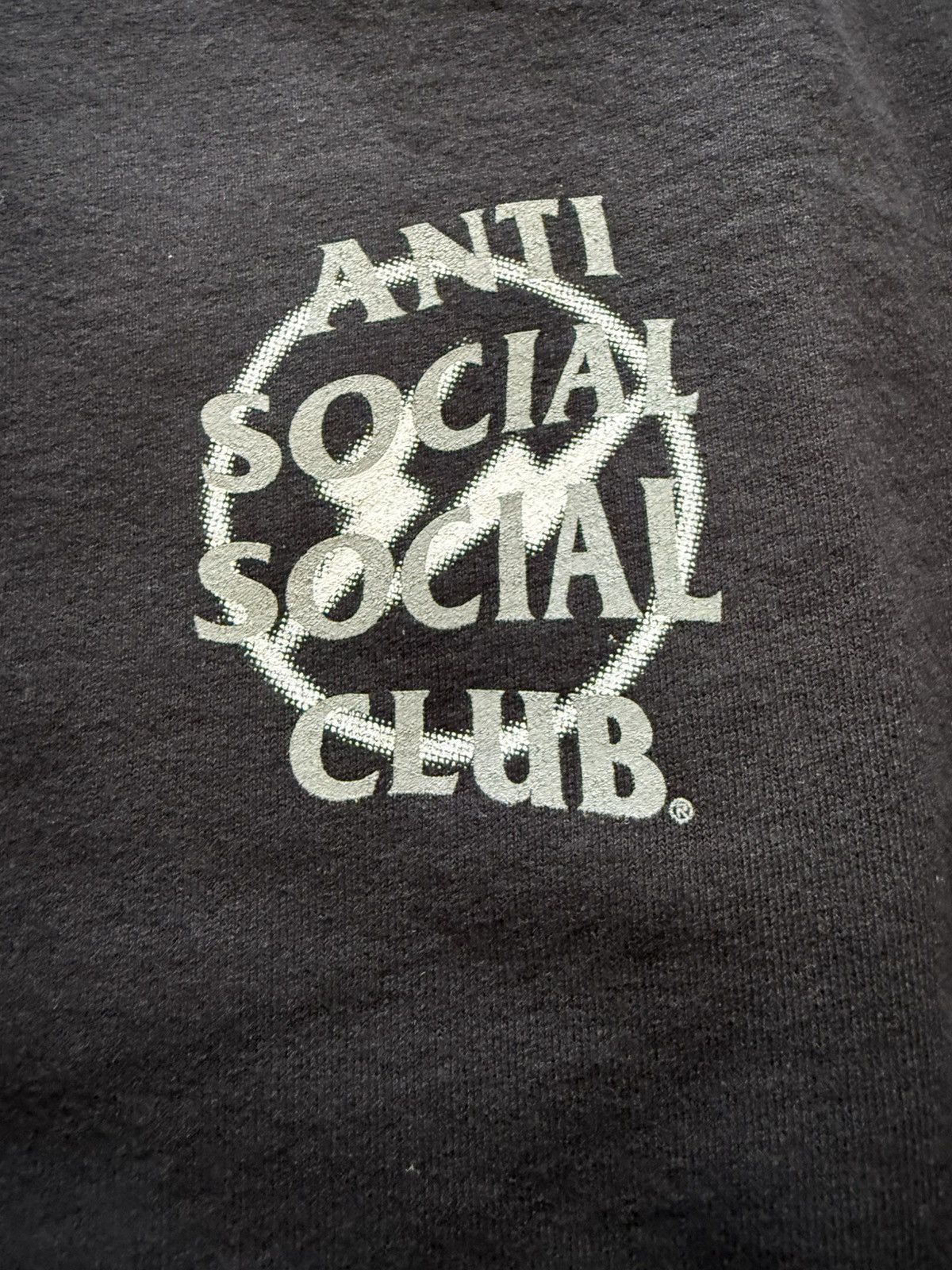 Anti Social Social Club × Fragment Design Anti Social Social Club x Fragment Hoodie Black Grey S Size US S / EU 44-46 / 1 - 2 Thumbnail