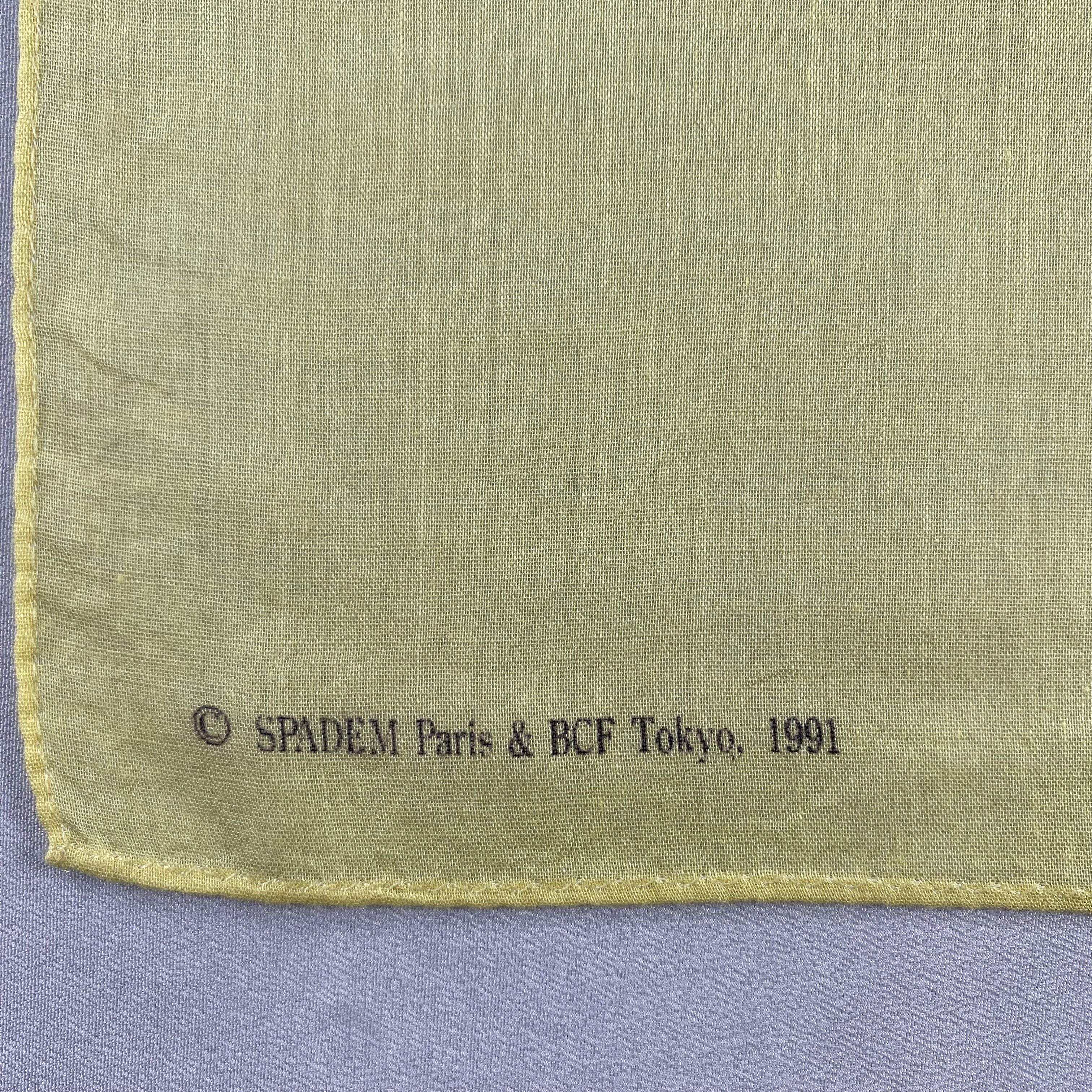 Vintage Picasso Bandana/ Handkerchief / Neckerchief-P1696 Size ONE SIZE - 4 Thumbnail