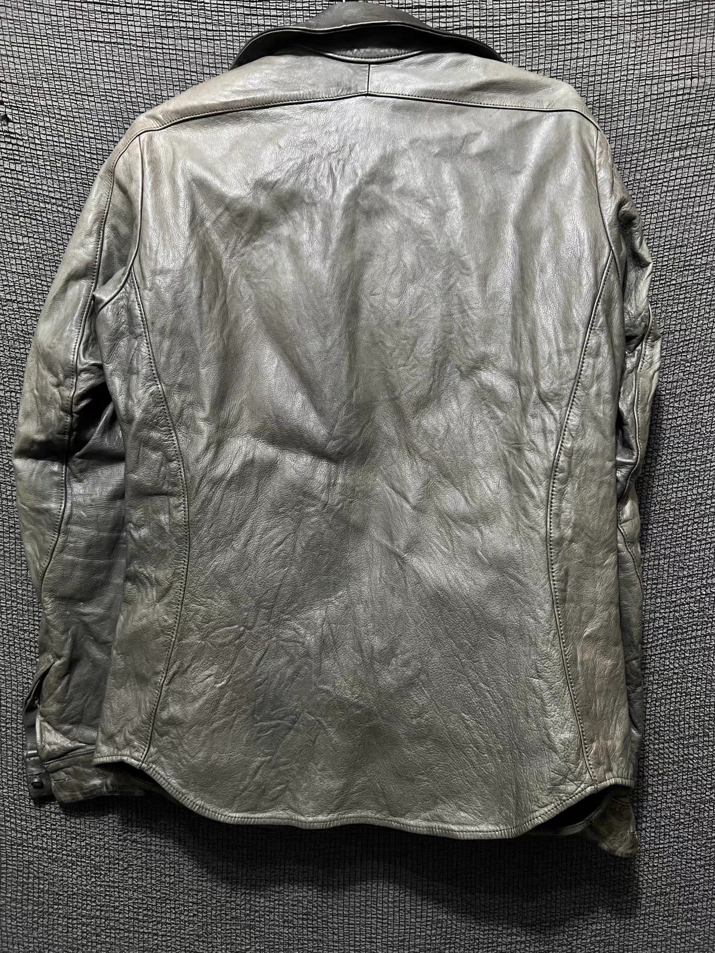 Devoa Devoa early ergonomic artisan leather jacket Size US S / EU 44-46 / 1 - 2 Thumbnail
