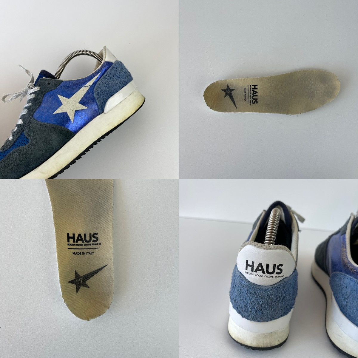 Golden Goose Golden Goose Haus GGDB Limited Edition Sneakers Blue Women’s Size US 9 / IT 39 - 6 Thumbnail