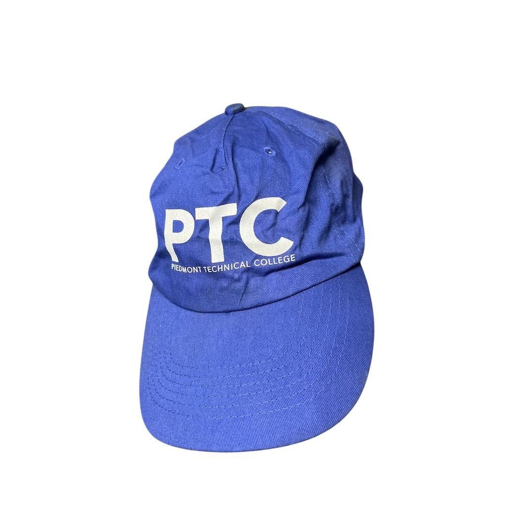 Other Vintage Blue and white hat Piedmont Technological College Size ONE SIZE - 4 Thumbnail