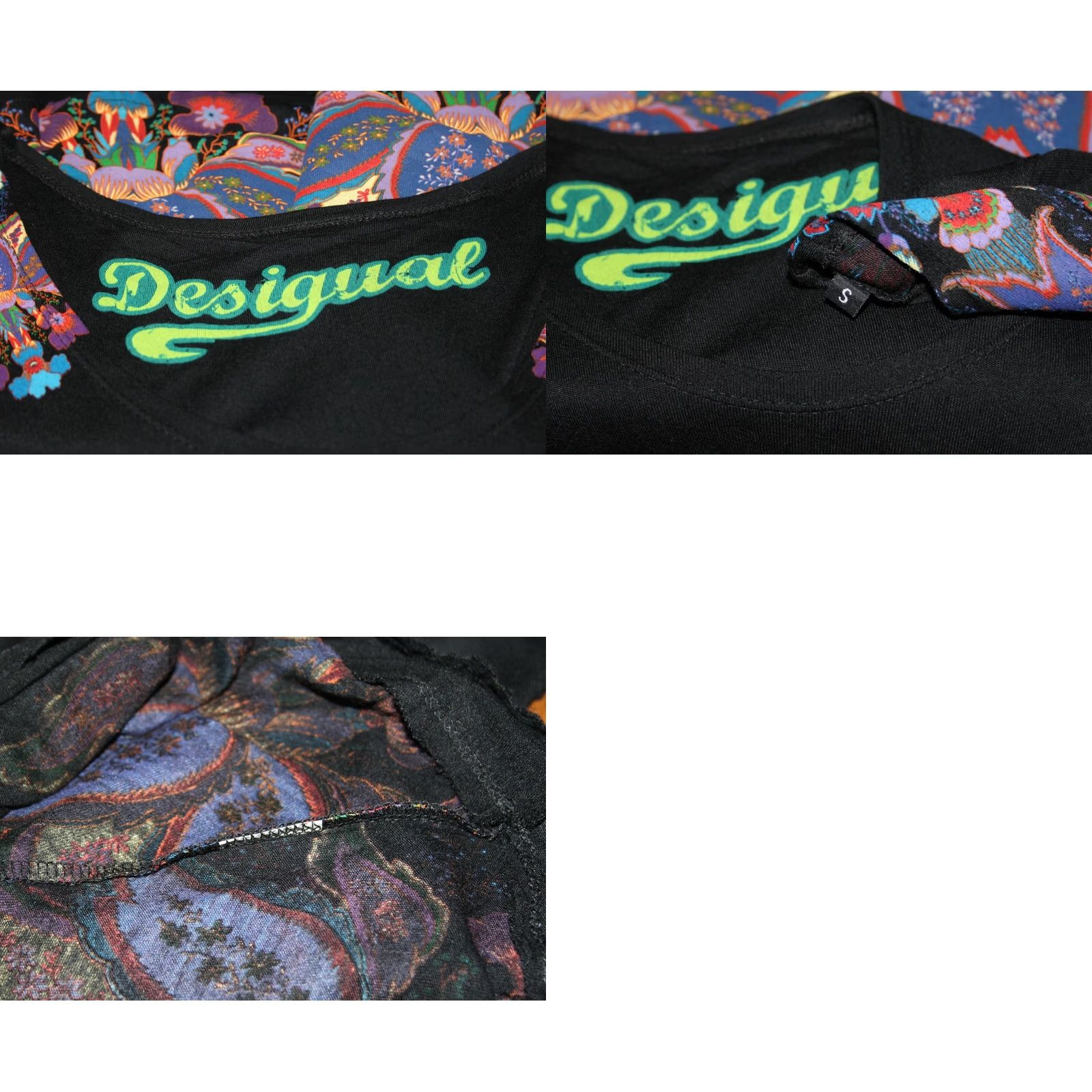 Desigual Desigual Black Dress Womens Size S Size S / US 4 / IT 40 - 8 Thumbnail
