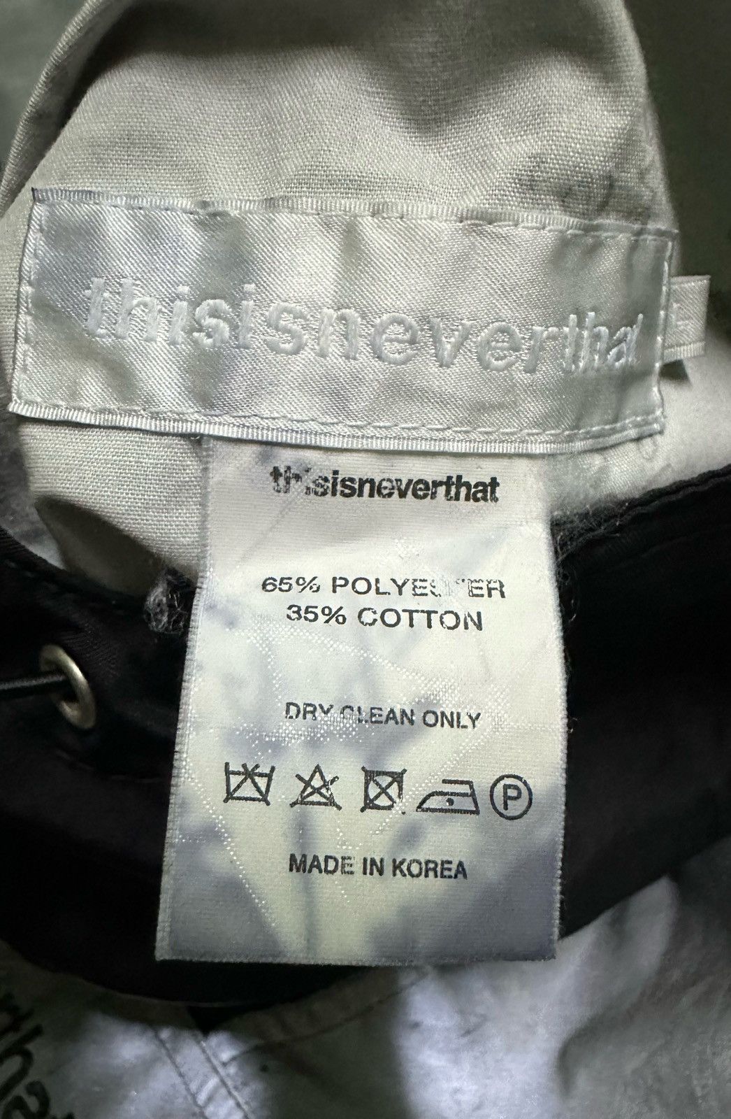 thisisneverthat Thisisneverthat anorak lightwash jacket hooded Size US L / EU 52-54 / 3 - 9 Thumbnail