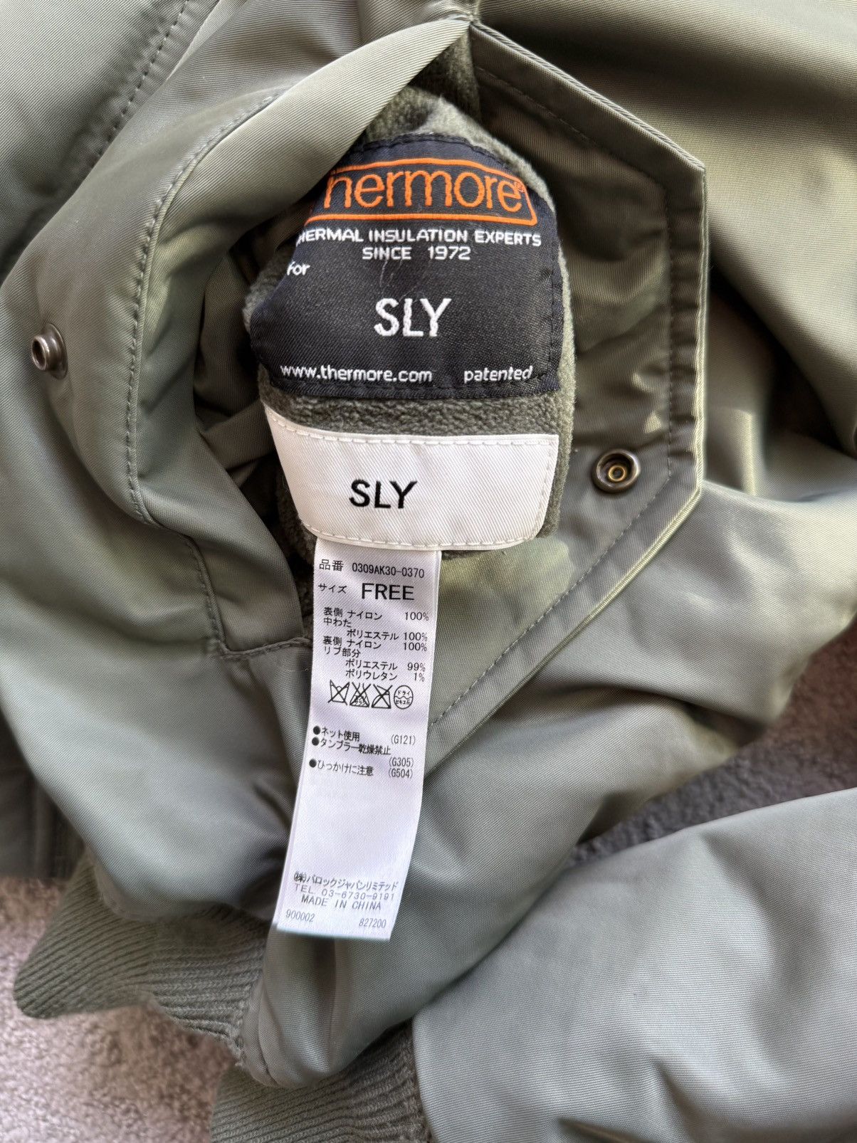 Japanese Brand Thermore MA-1 Bomber Size US L / EU 52-54 / 3 - 7 Thumbnail