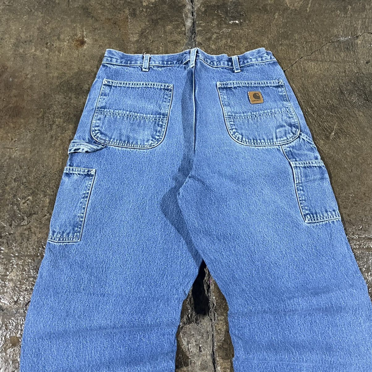Carhartt × Vintage Crazy Vintage Carhartt Carpenter Jeans Faded Baggy Wide Leg Size US 36 / EU 52 - 4 Thumbnail