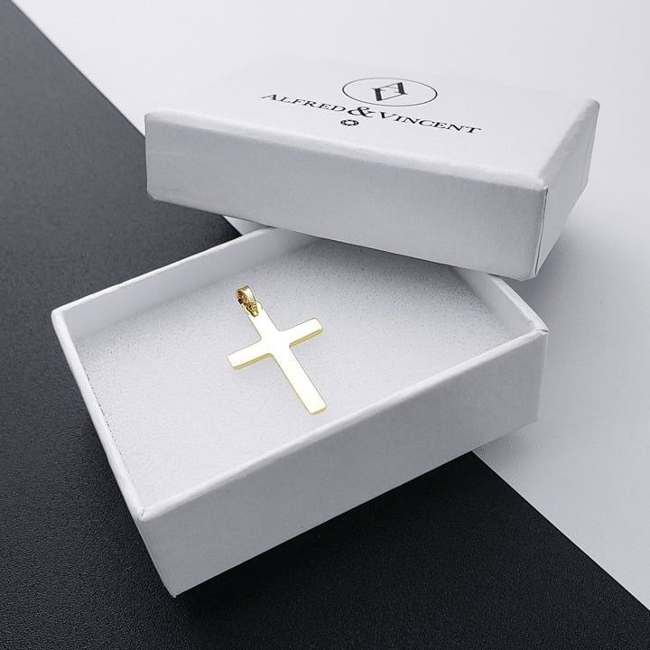 Other Latin Crucifix Christian Cross Pendant in 14k Yellow Gold Size ONE SIZE - 2 Thumbnail