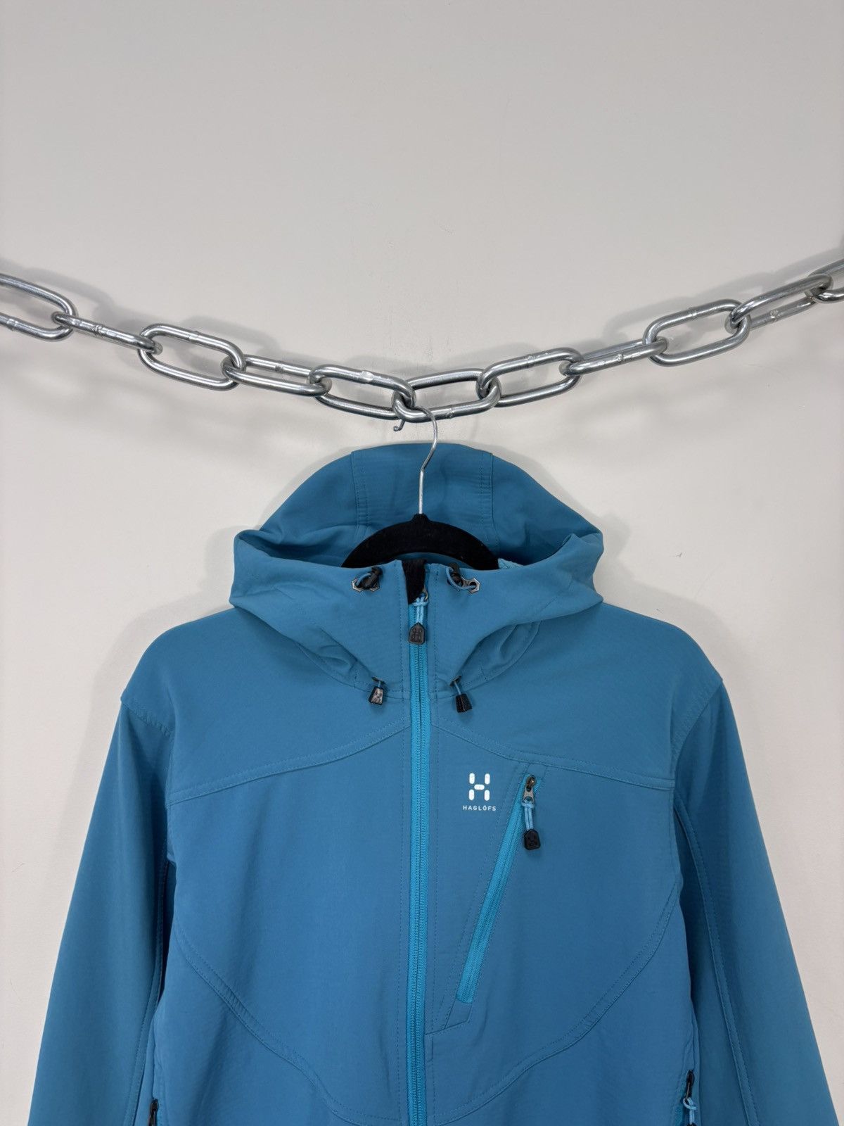 Haglofs Haglofs Women’s Blue Polartec Softshell Jacket Size L / US 10 / IT 46 - 2 Thumbnail