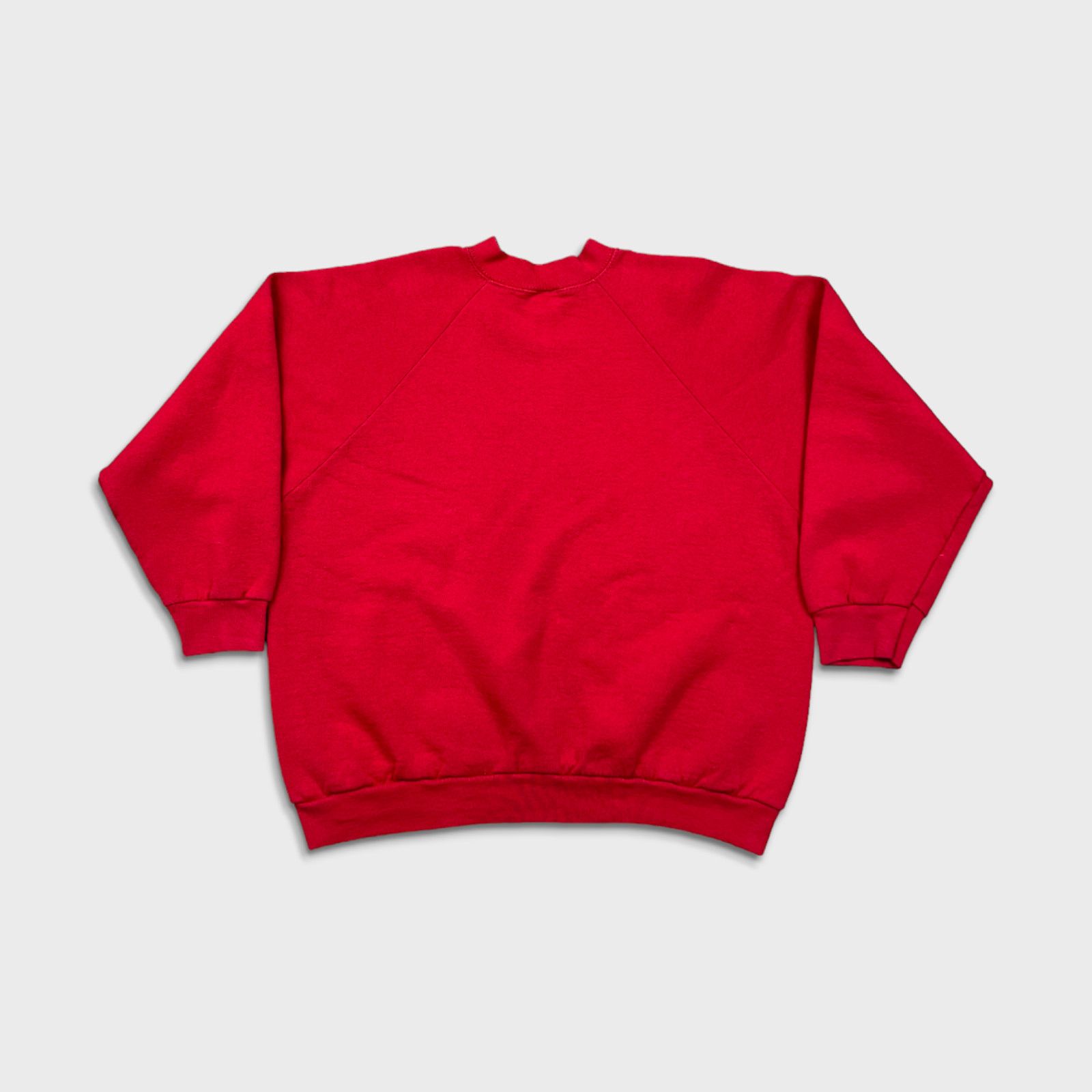 Fruit Of The Loom × Vintage Vintage Fruit of The Loom Sweatshirt Large USA Blank 90s Size L / US 10 / IT 46 - 5 Thumbnail