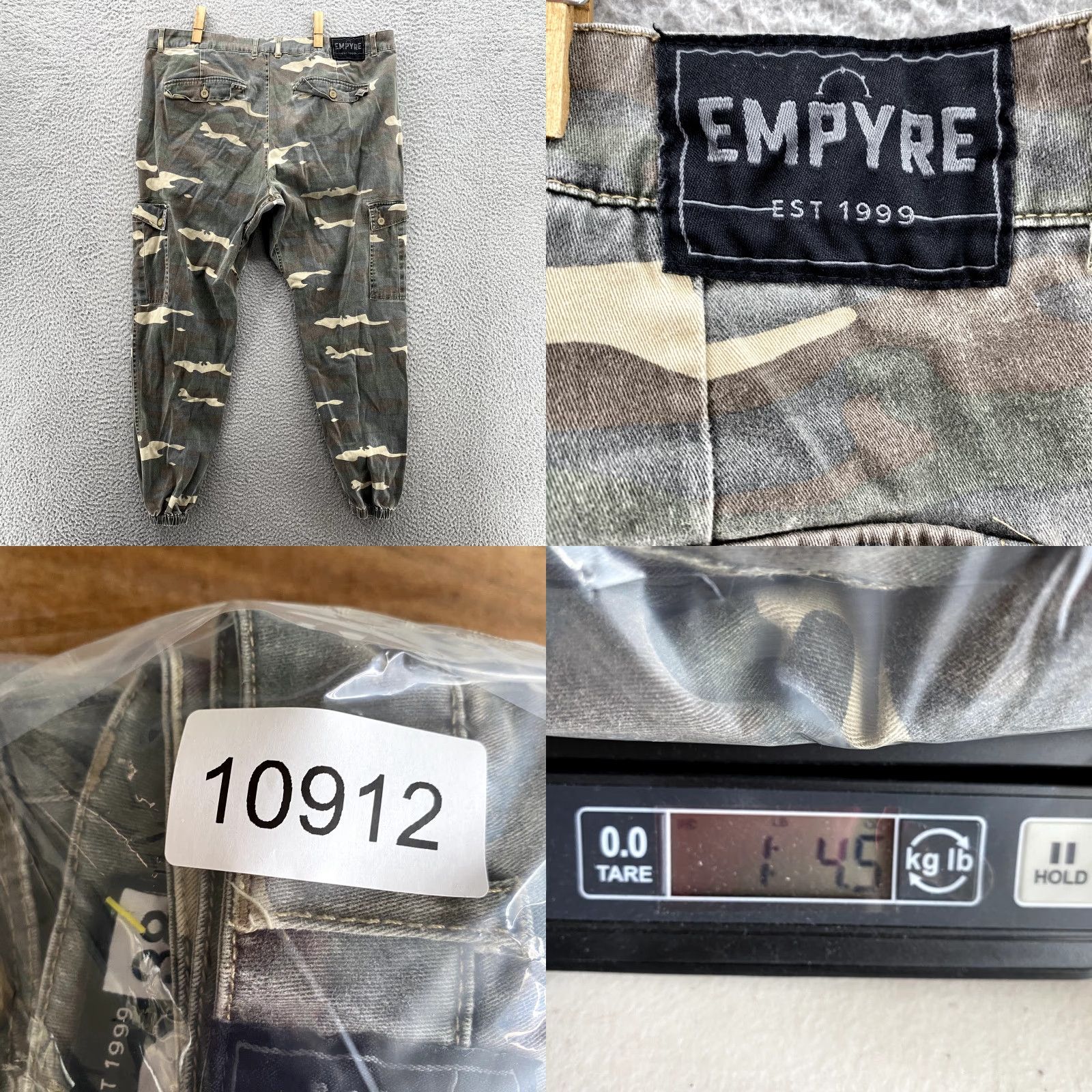 Empyre Empyre Cargo Jogger Pant Men 38x28* Camo Baggy Military Utility Streetwear Skate Shirt? Size US 38 / EU 54 - 8 Thumbnail