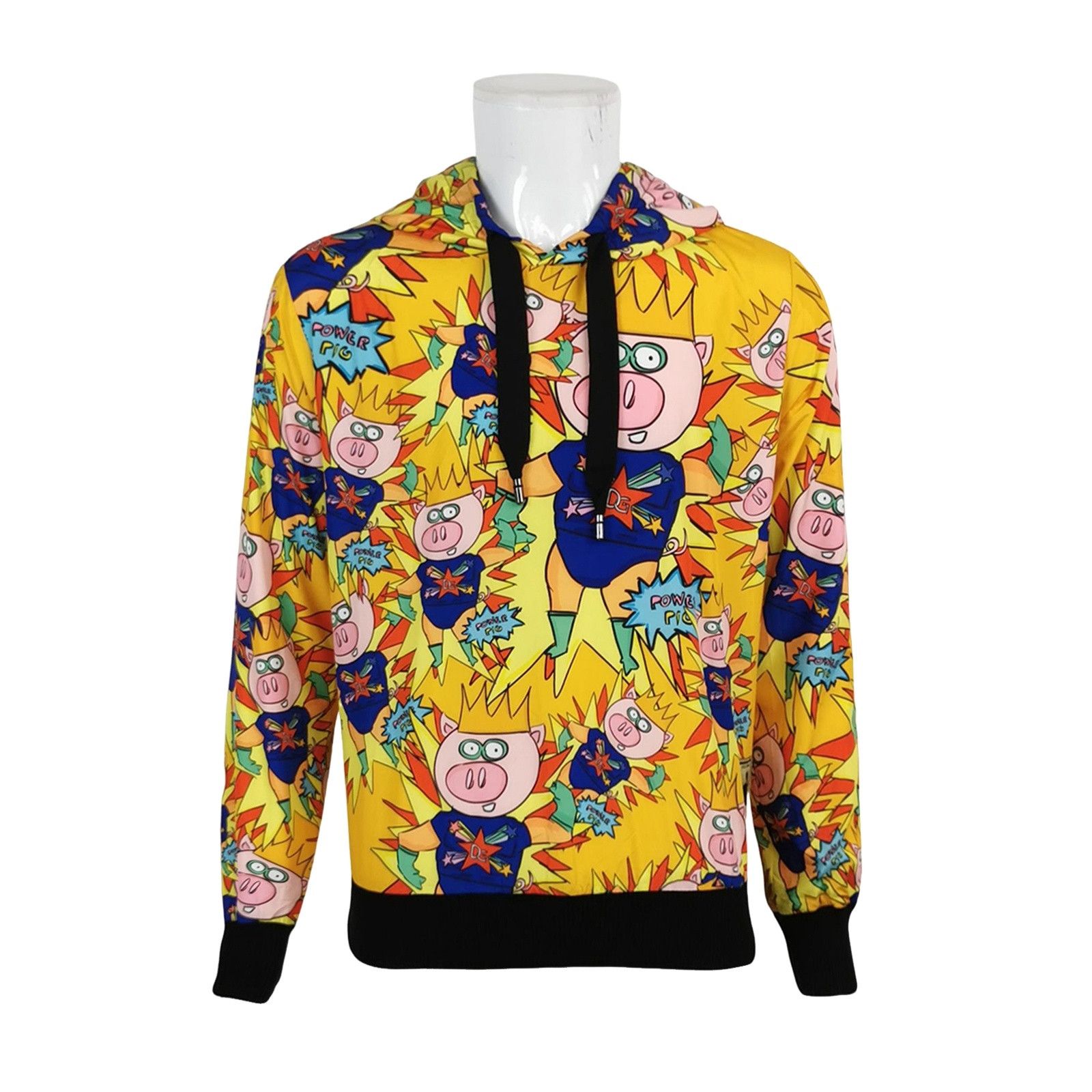 Dolce & Gabbana Dolce & Gabbana 2019 Year of the Pig Hoodie 46 Size US S / EU 44-46 / 1 - 1 Thumbnail