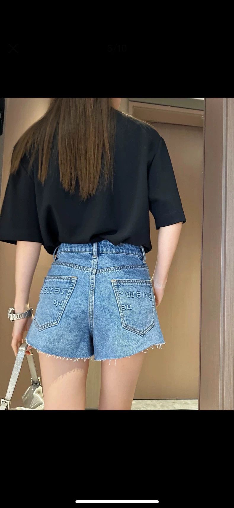 Alexander Wang Alexander Wang Denim Shorts- Size 25" / US 0 / IT 36 - 8 Thumbnail
