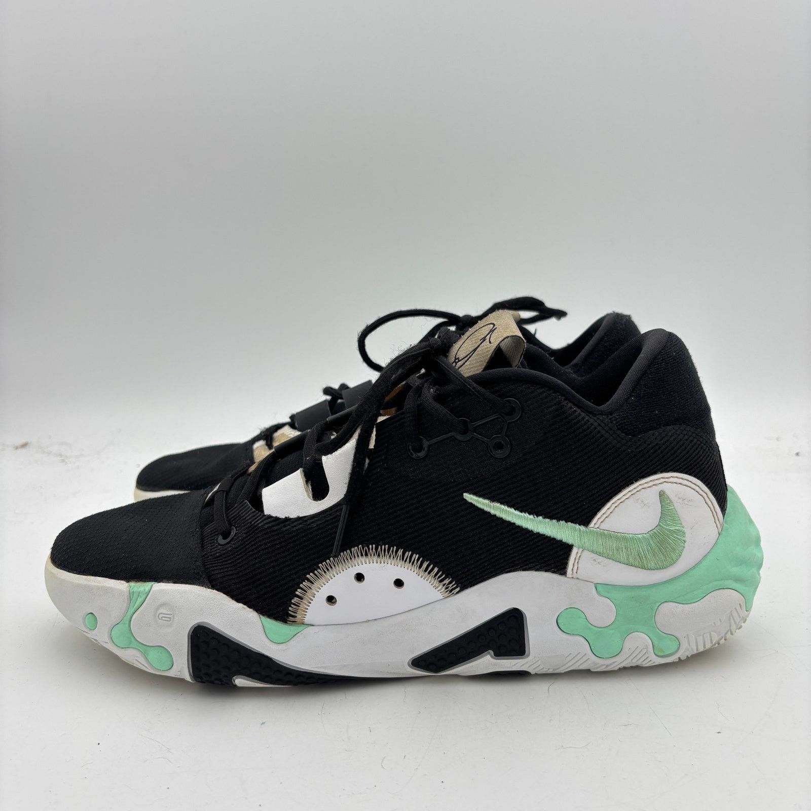 Nike Nike PG 6 Black Mint Sneakers Shoes Men's 11.5 Paul George Size US 11.5 / EU 44-45 - 5 Thumbnail