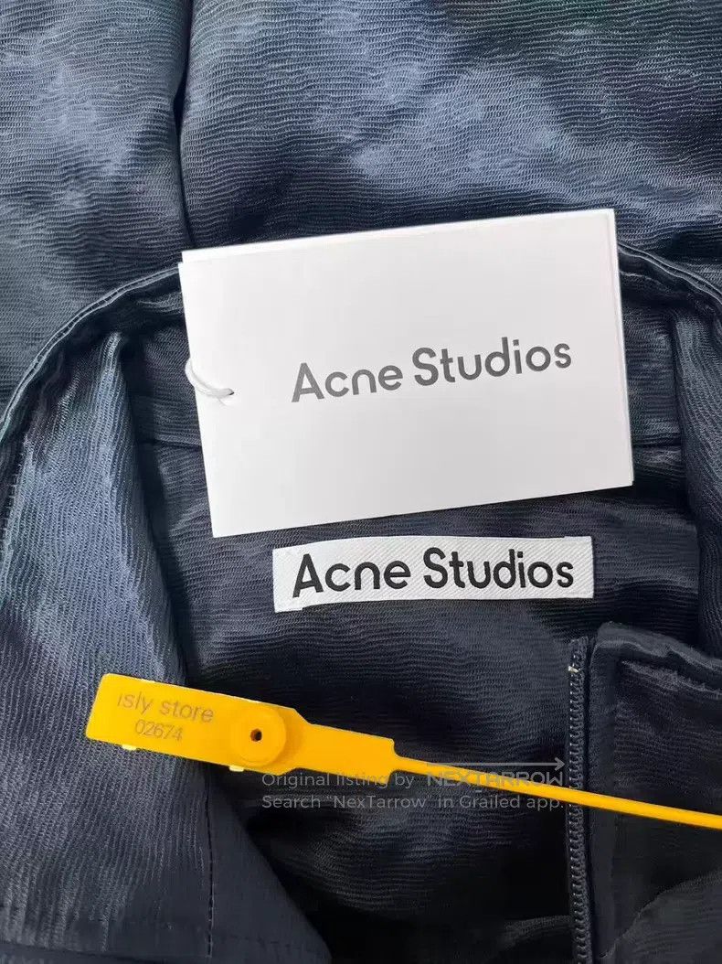 Acne Studios Acne Studios Solid color zip-up casual stand collar jacket Size XXS / US 00 / IT 34 - 3 Thumbnail