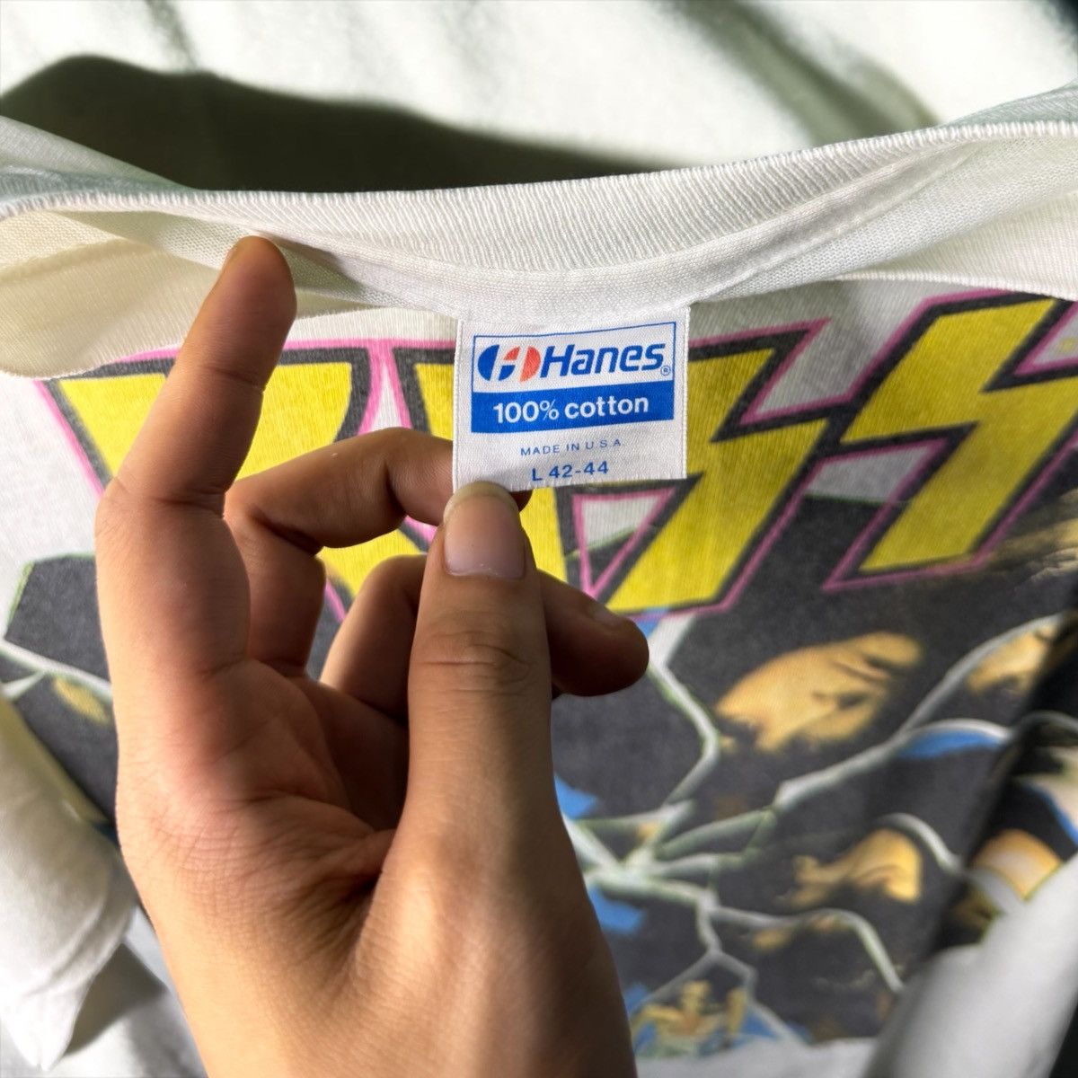 Band Tees × Vintage Vintage Kiss ©1987 - Crazy Nights Album Cover Size US L / EU 52-54 / 3 - 9 Thumbnail