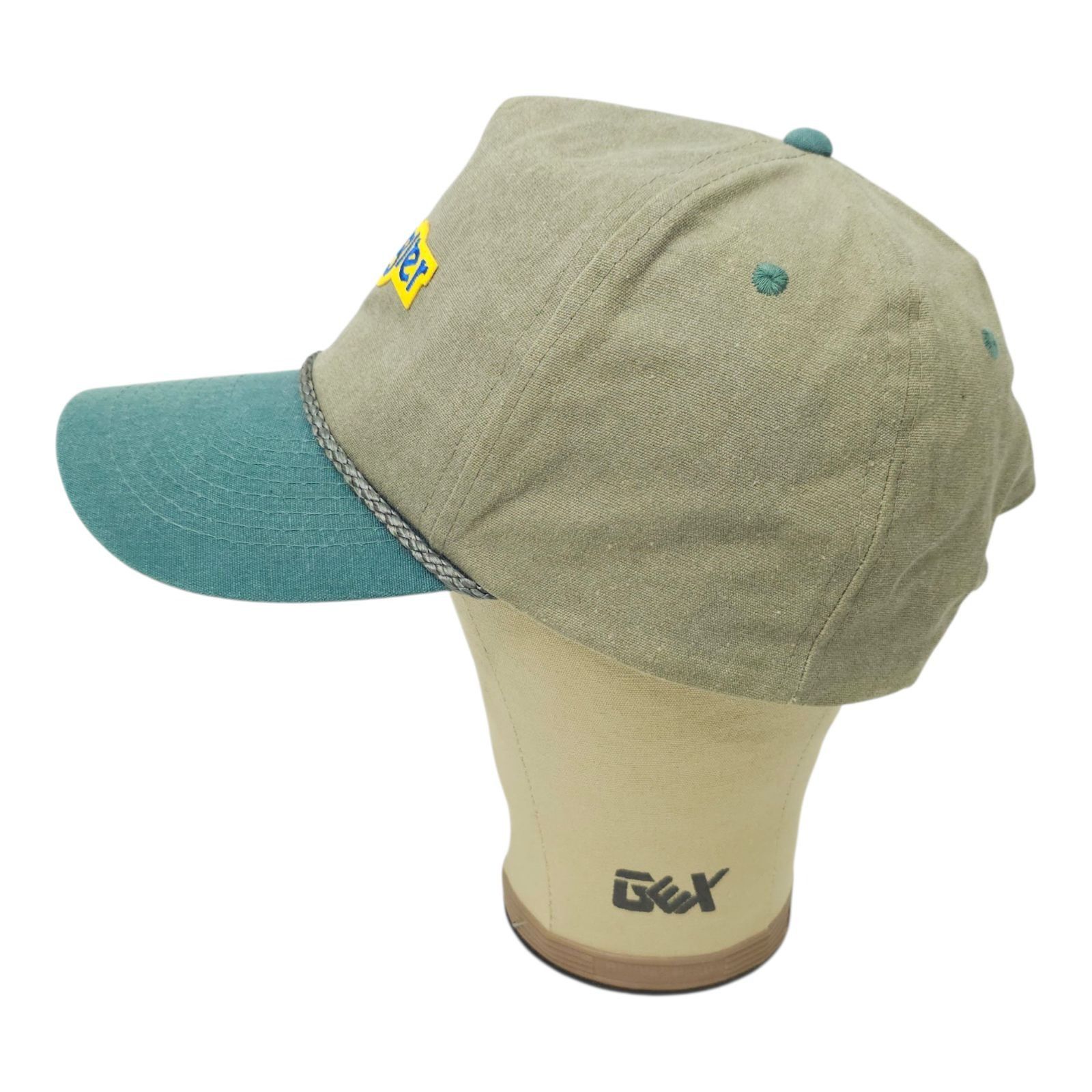 Cobra Wrangler Cap Snapback Hat Vintage 90s Cord Rope Canvas Skate Size ONE SIZE - 8 Thumbnail