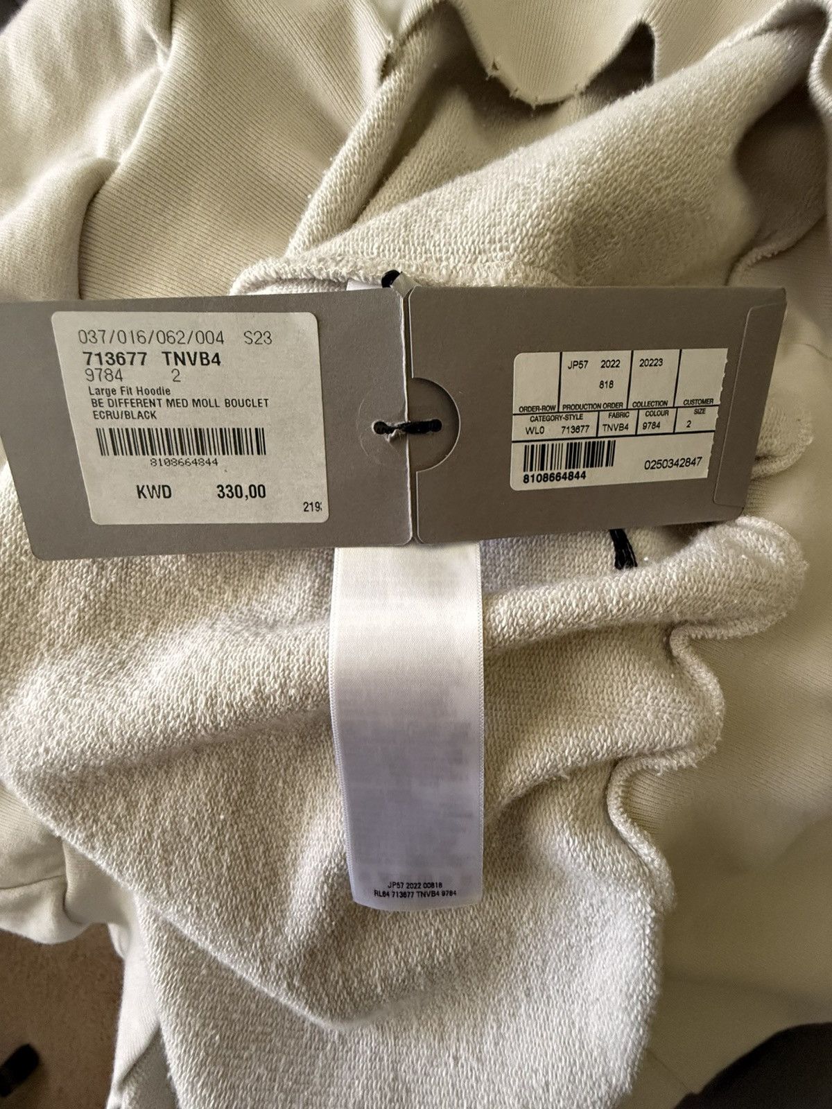 Balenciaga FW22 Be Different Large Fit Hoodie Size US M / EU 48-50 / 2 - 6 Thumbnail