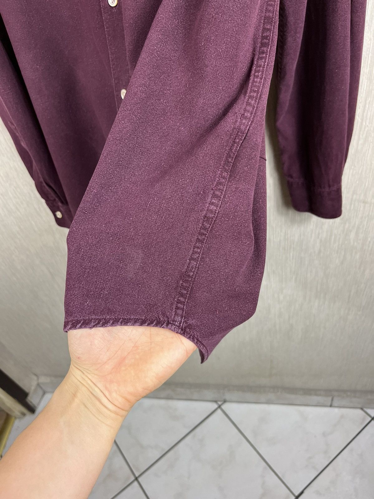 Our Legacy Our Legacy raw silk classic shirt with pocket casual Size US L / EU 52-54 / 3 - 17 Thumbnail