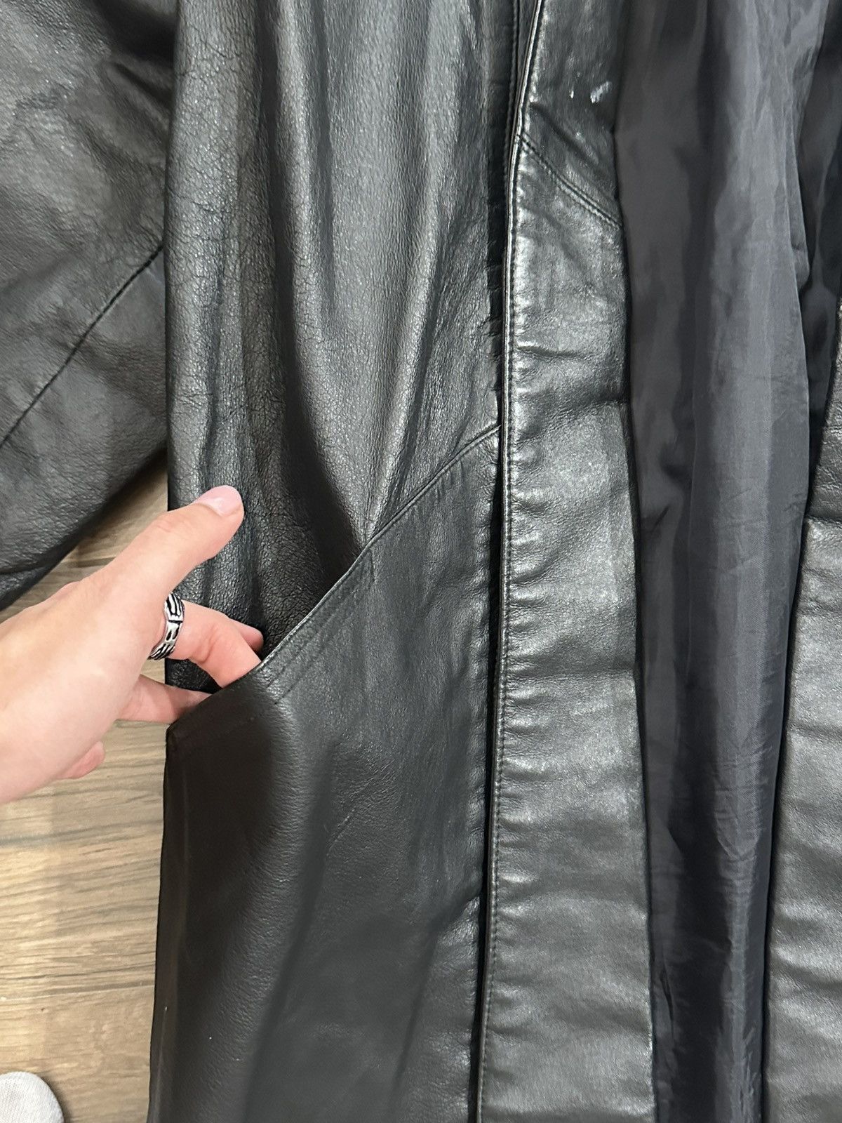 Excelled black trench coat Size US M / EU 48-50 / 2 - 2 Thumbnail