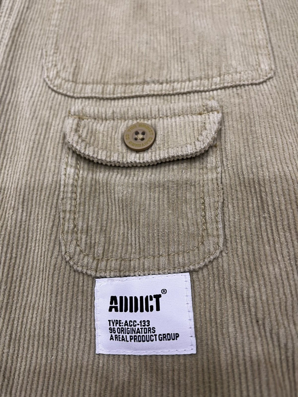 ADDICT Addict Clothing Corduroy Hooded Jacket Size US M / EU 48-50 / 2 - 6 Thumbnail