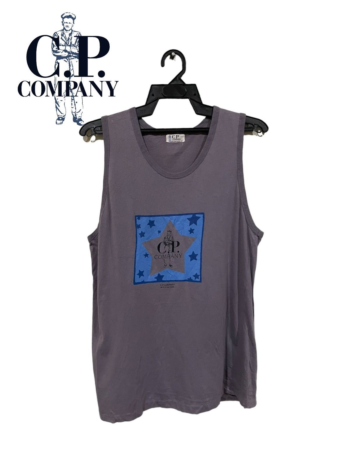 C.P. Company × Massimo Osti VTG C.P. Company Massimo Osti Single Stitch Tank Tops Size US M / EU 48-50 / 2 - 7 Thumbnail