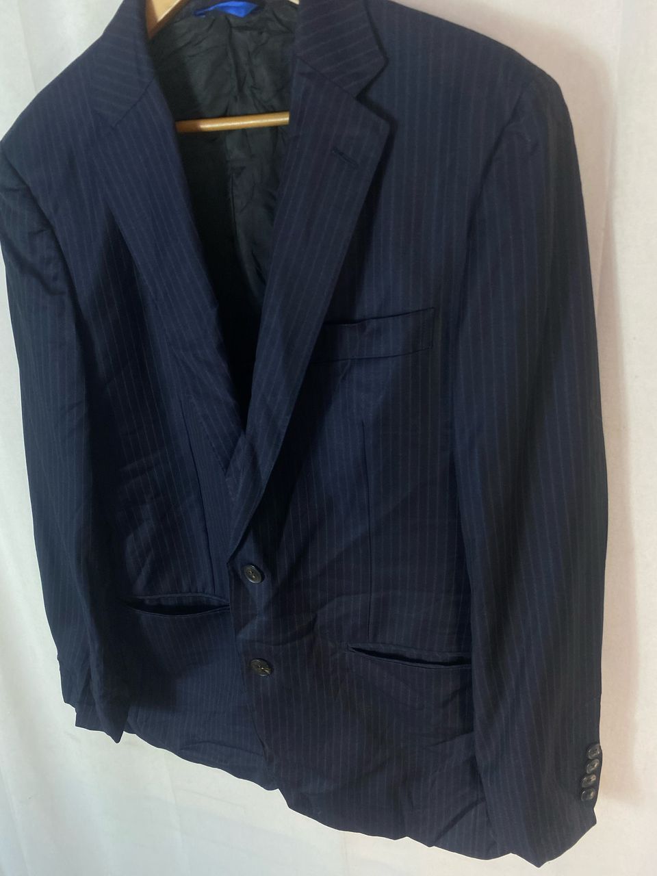Designer × Ermenegildo Zegna Ermenegildo zegna stripe blazer jacket Size US M / EU 48-50 / 2 - 10 Thumbnail