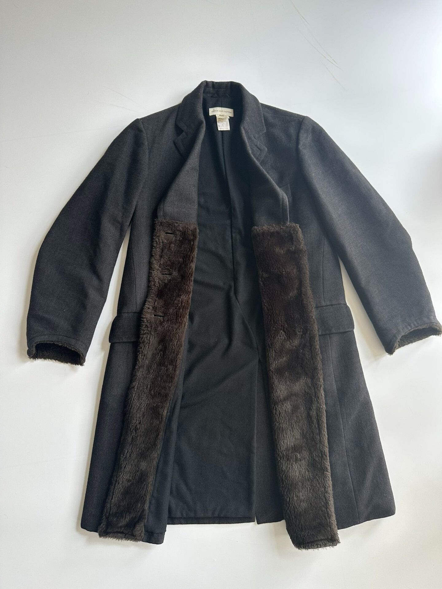 Dries Van Noten Dries Van Noten 90s Long Coat Size US S / EU 44-46 / 1 - 1 Thumbnail