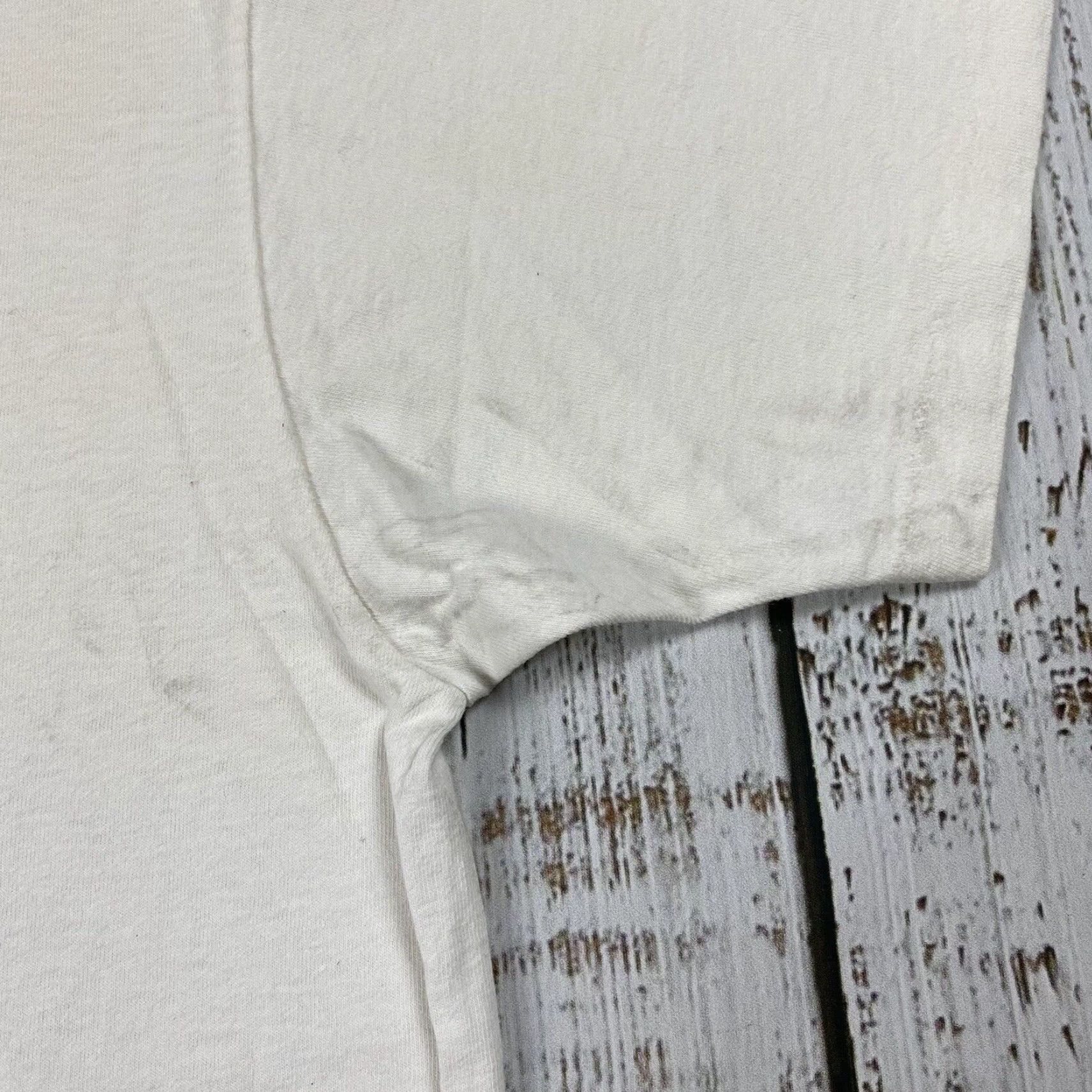 Hanes VINTAGE 1988 BEN & JERRY'S COW ART T-SHIRT XL White Short Sleeve Crew Neck 80s 90s Mens Size US XL / EU 56 / 4 - 5 Thumbnail