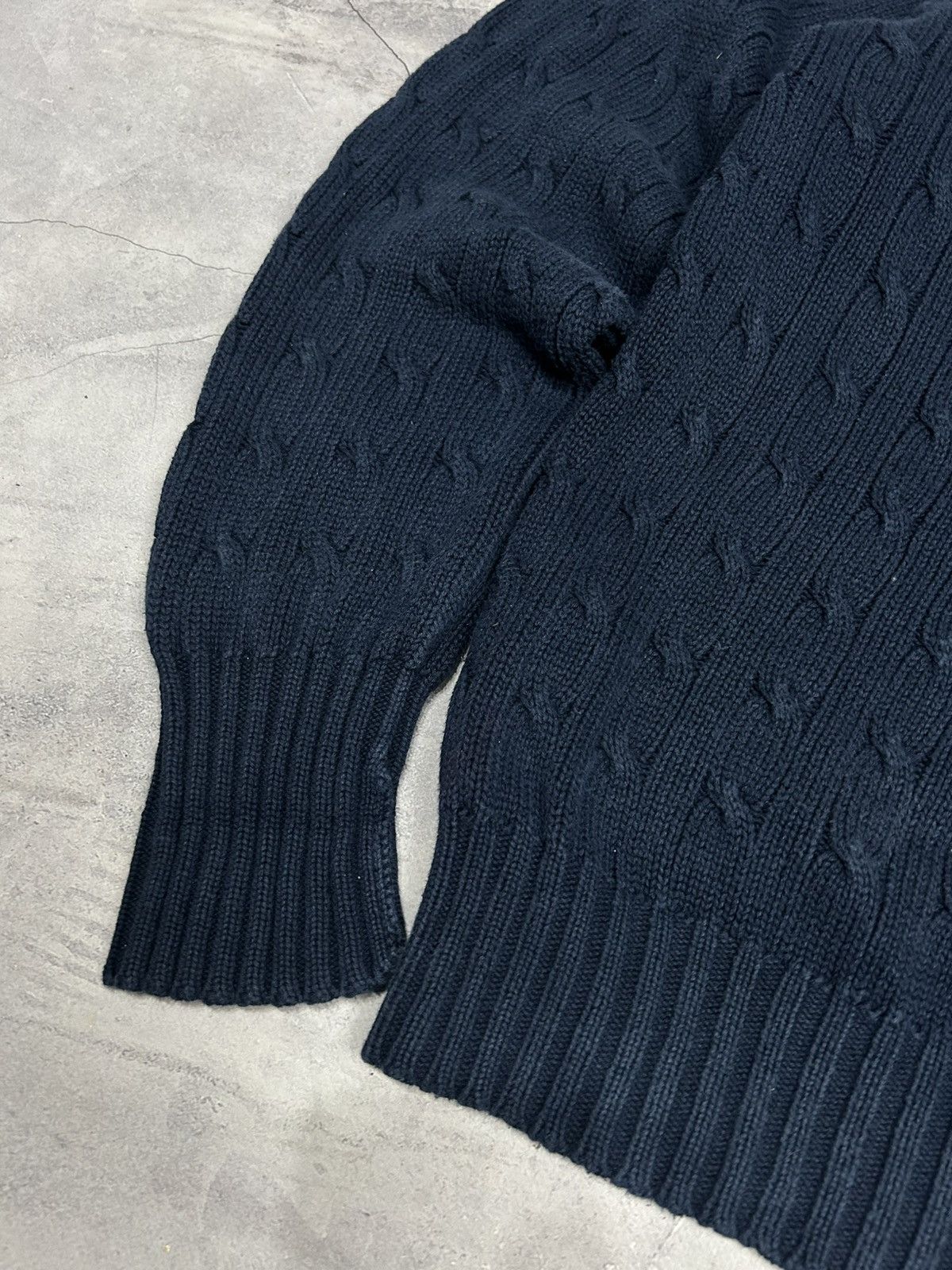 Polo Ralph Lauren × Vintage Vintage Knit Polo Ralph Lauren Sweatshirt Oldmoney Size Size US M / EU 48-50 / 2 - 6 Thumbnail