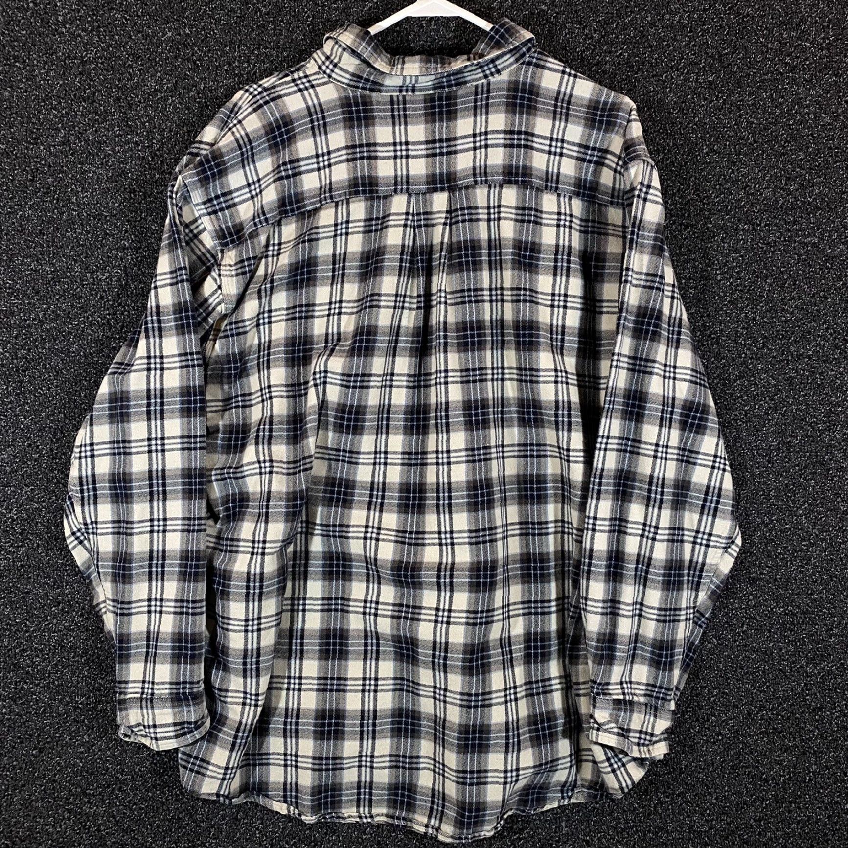 Carhartt Carhartt Button Down Shirt Mens XL Black Gray Plaid Long Sleeve Workwear Chore Size US XL / EU 56 / 4 - 6 Thumbnail