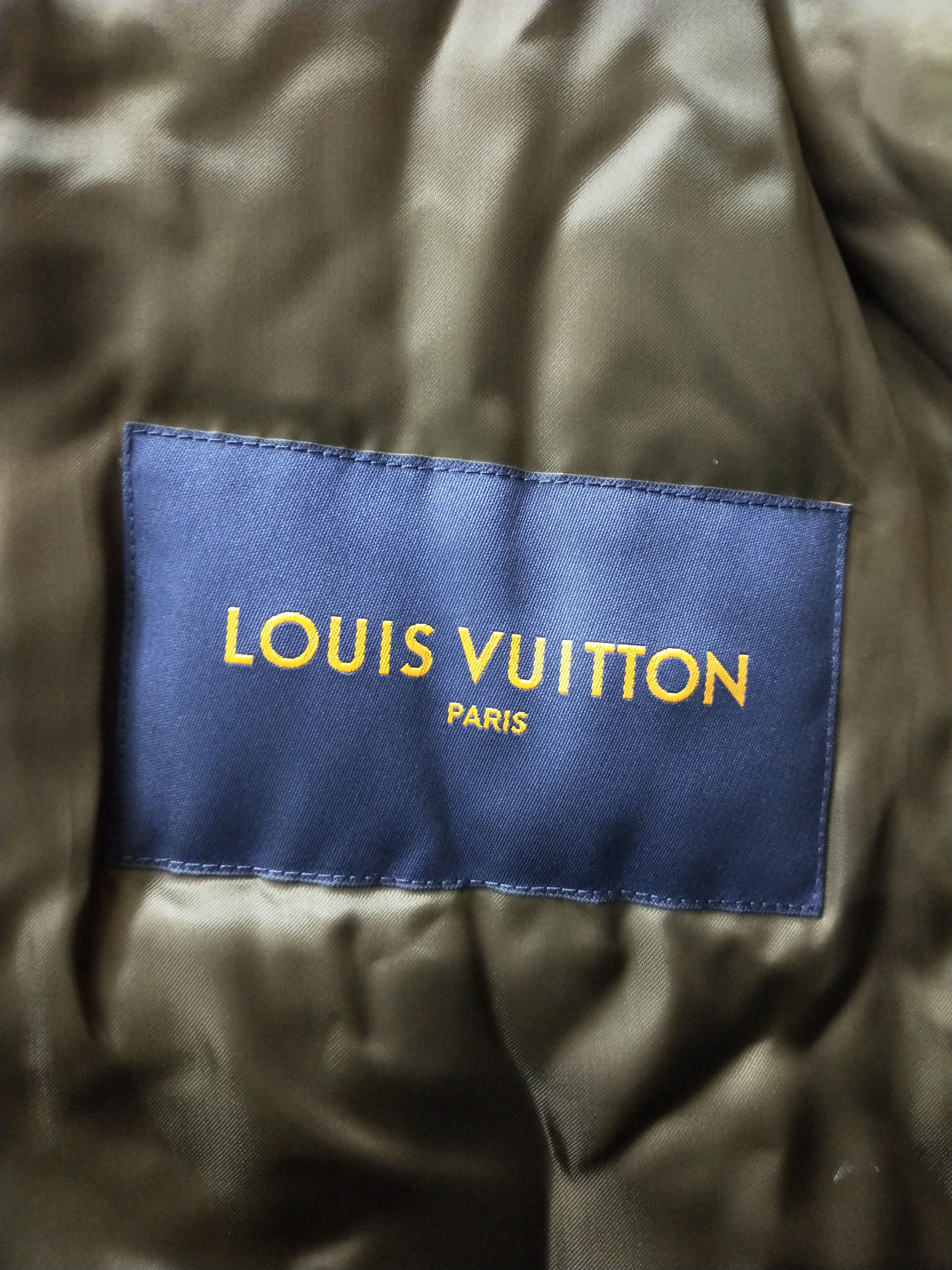 Louis Vuitton Tiger Patch Leather Bomber Jacket Size US L / EU 52-54 / 3 - 7 Thumbnail