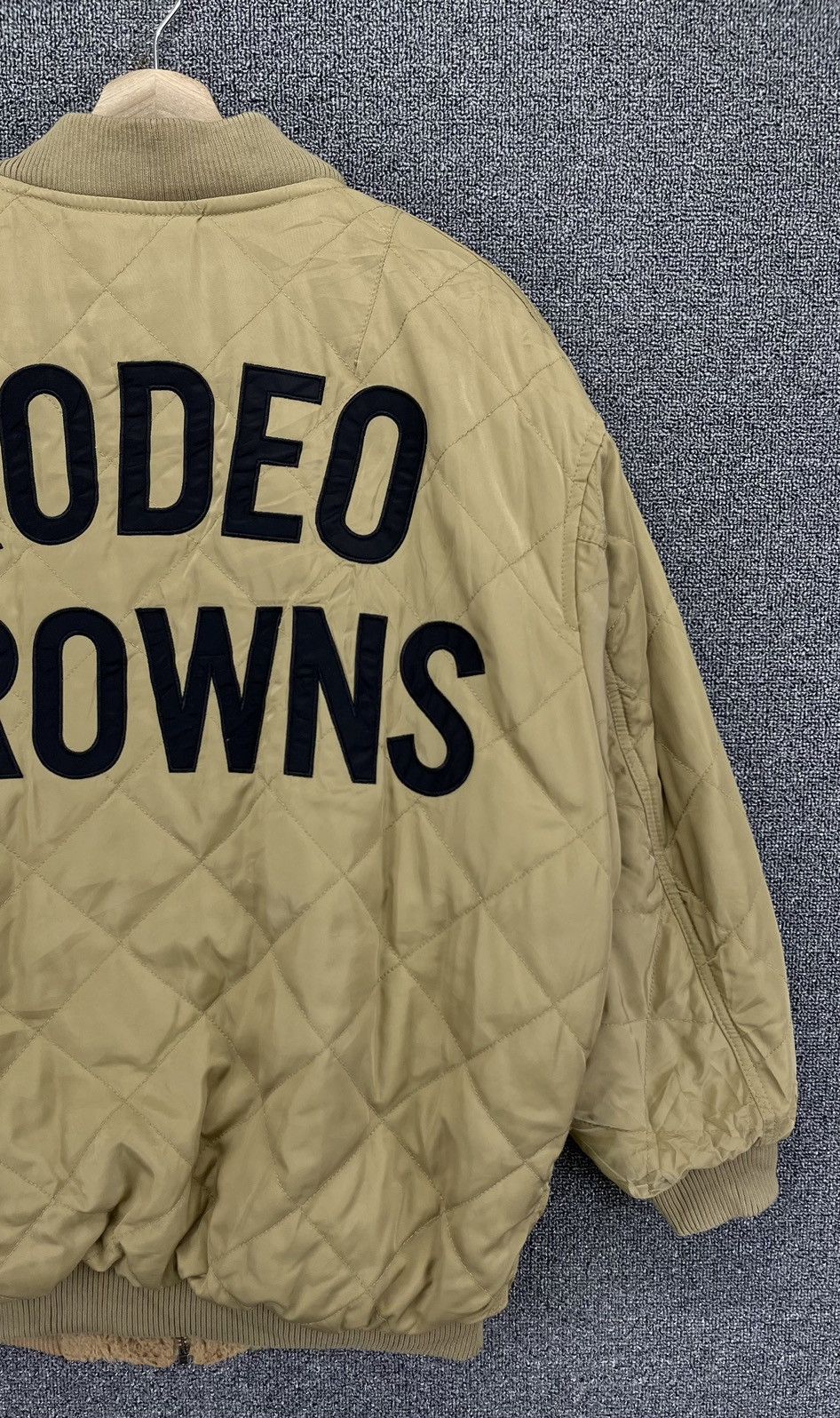 Japanese Brand Vintage Rodeo Crown Spellout Rare Reversible Hooded Jacket Size US L / EU 52-54 / 3 - 4 Thumbnail