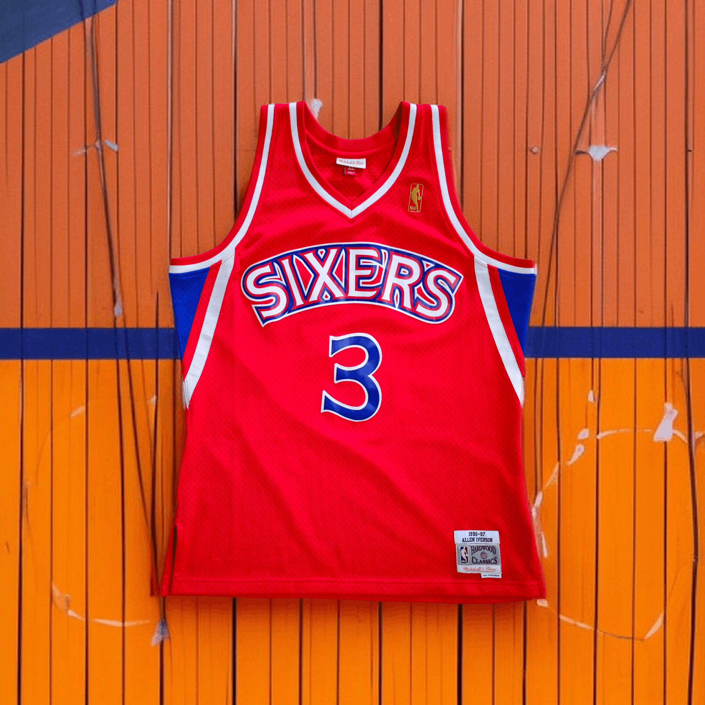 Mitchell & Ness Allen Iverson Mitchell & Ness Hardwood Classics NBA Jersey Size US XL / EU 56 / 4 - 1 Thumbnail