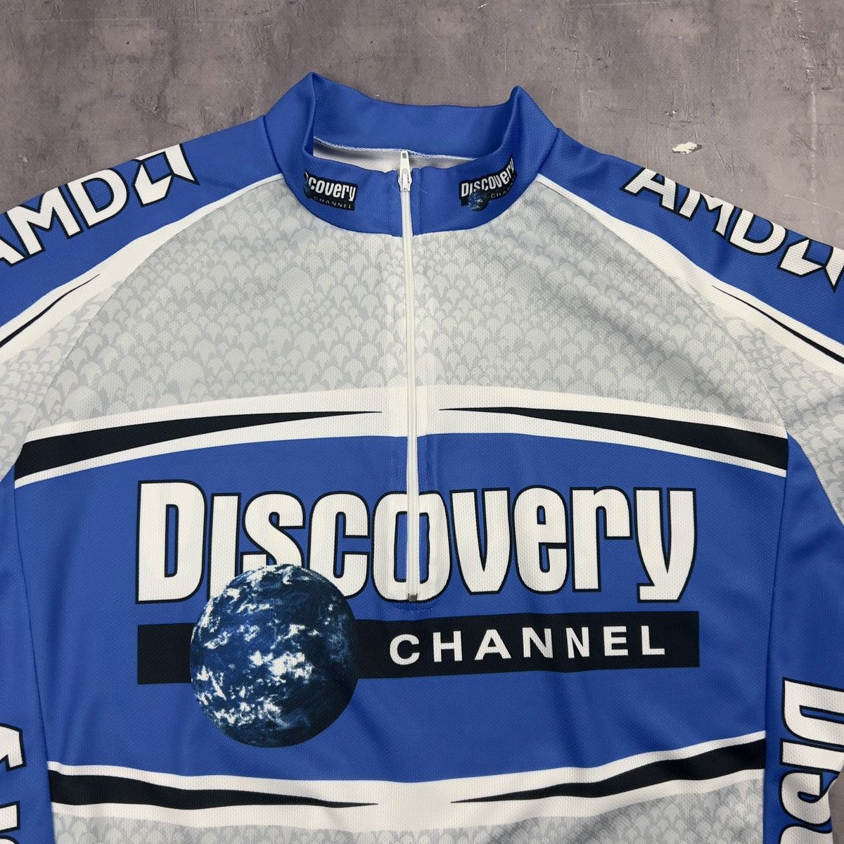 Other Rare! Nike Discovery Channel Cycling Vintage Jersey 00s Size US M / EU 48-50 / 2 - 3 Thumbnail
