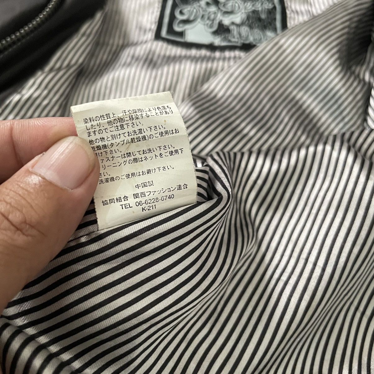 Japanese Brand Japanese Dig Deep Bomber Cropped Jacket Y2K GOA Bono Style Size L / US 10 / IT 46 - 7 Thumbnail