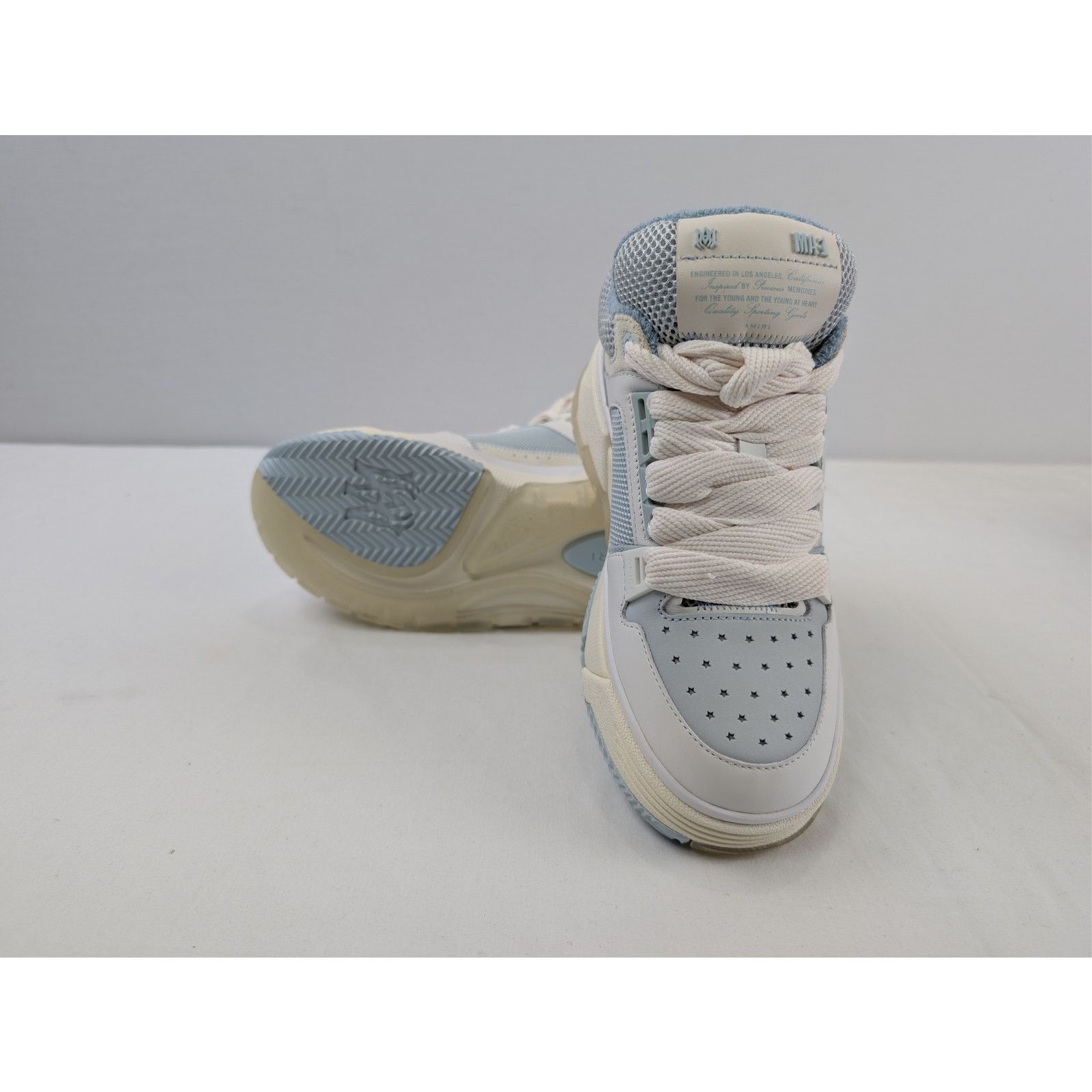 Amiri o1rshd1 MA-1 Sneakers in Ice Blue 40 Size US 10 / IT 40 - 15 Thumbnail
