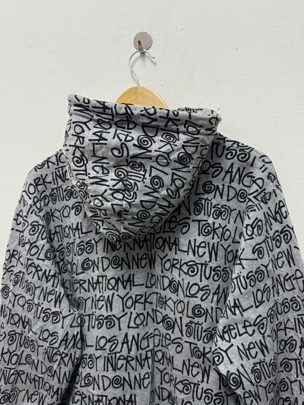 Stussy 🔥Stussy zip Hoodie All over Print Size US L / EU 52-54 / 3 - 11 Thumbnail