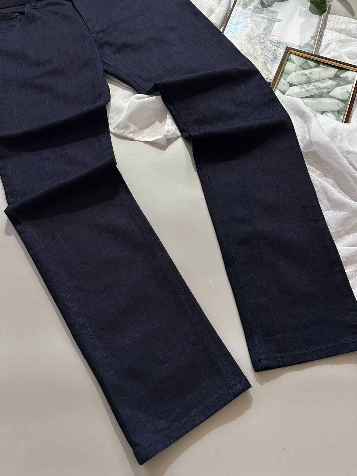 Prada Denim Jeans Prada Milano Dark Indigo Blue Navy Indigo Size US 34 / EU 50 - 10 Thumbnail
