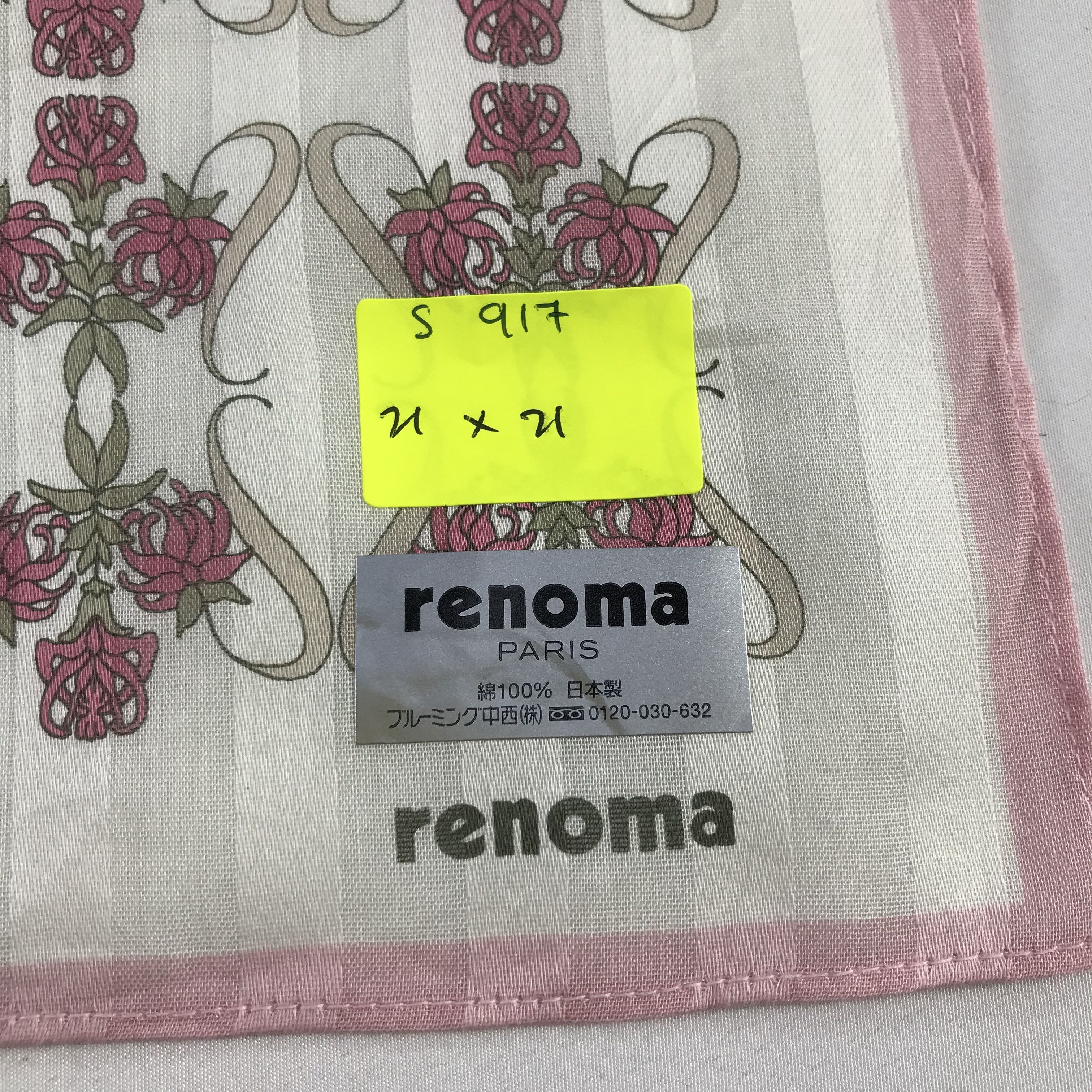 Renoma × Vintage Renoma Bandana / Handkerchief / Neckerchief - S917 Size ONE SIZE - 5 Thumbnail