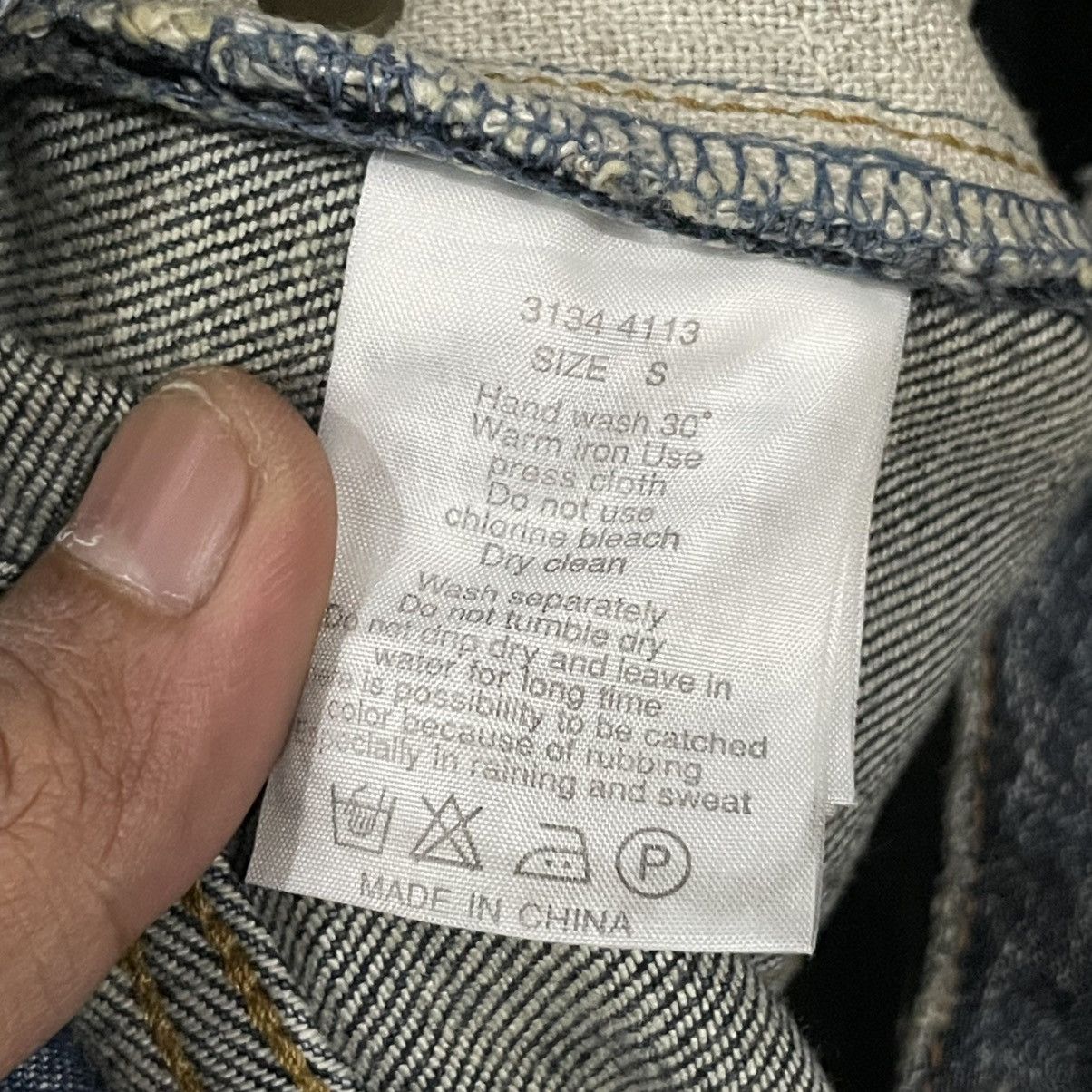 If Six Was Nine × Japanese Brand × Le Grande Bleu (L.G.B.) 90's Genuine Vintage GOA mini skirt jeans Size 30" / US 8 / IT 44 - 9 Thumbnail