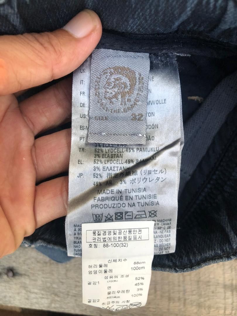 Diesel Diesel Krooley-Ne Denim Sweatpants Size US 34 / EU 50 - 4 Thumbnail