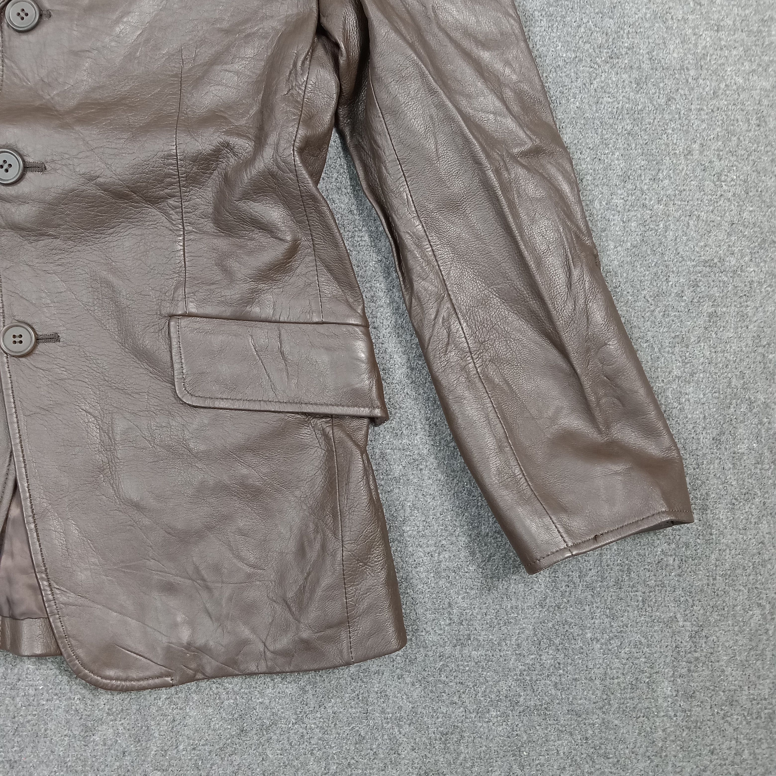 Paul Smith Paul Smith London Leather Blazer Jacket C275N12 Size US S / EU 44-46 / 1 - 2 Thumbnail