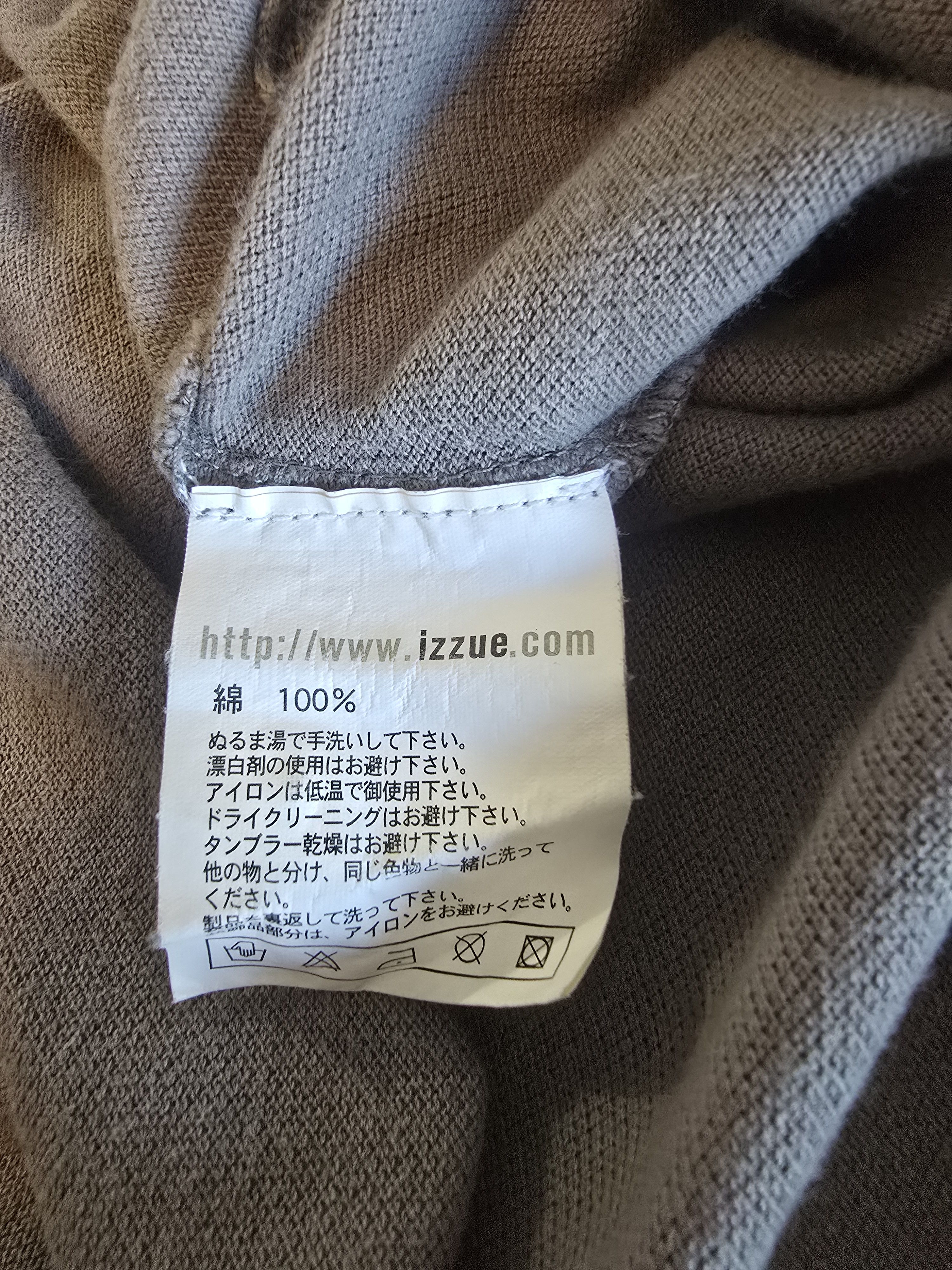 izzue Izzue Grey Polo Size US M / EU 48-50 / 2 - 6 Thumbnail