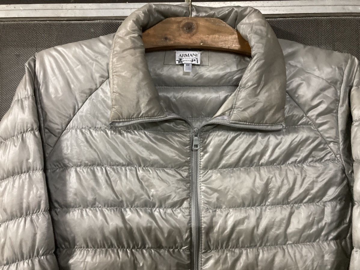 Armani × Designer × Emporio Armani Amani Bomber Jacket Grey Size US S / EU 44-46 / 1 - 3 Thumbnail