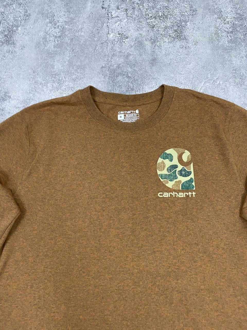 Carhartt Carhartt Men Vintage Long Sleeve Brown Size M Size US M / EU 48-50 / 2 - 2 Thumbnail