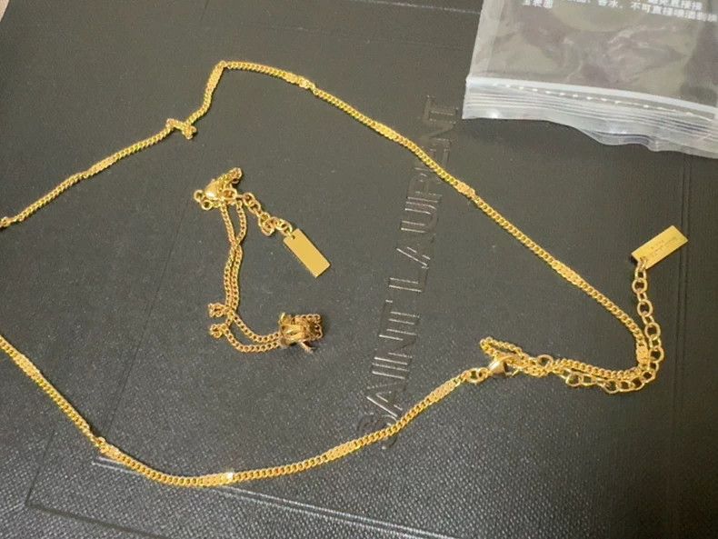 Saint Laurent Paris Saint Laurent Paris necklace Size ONE SIZE - 2 Thumbnail