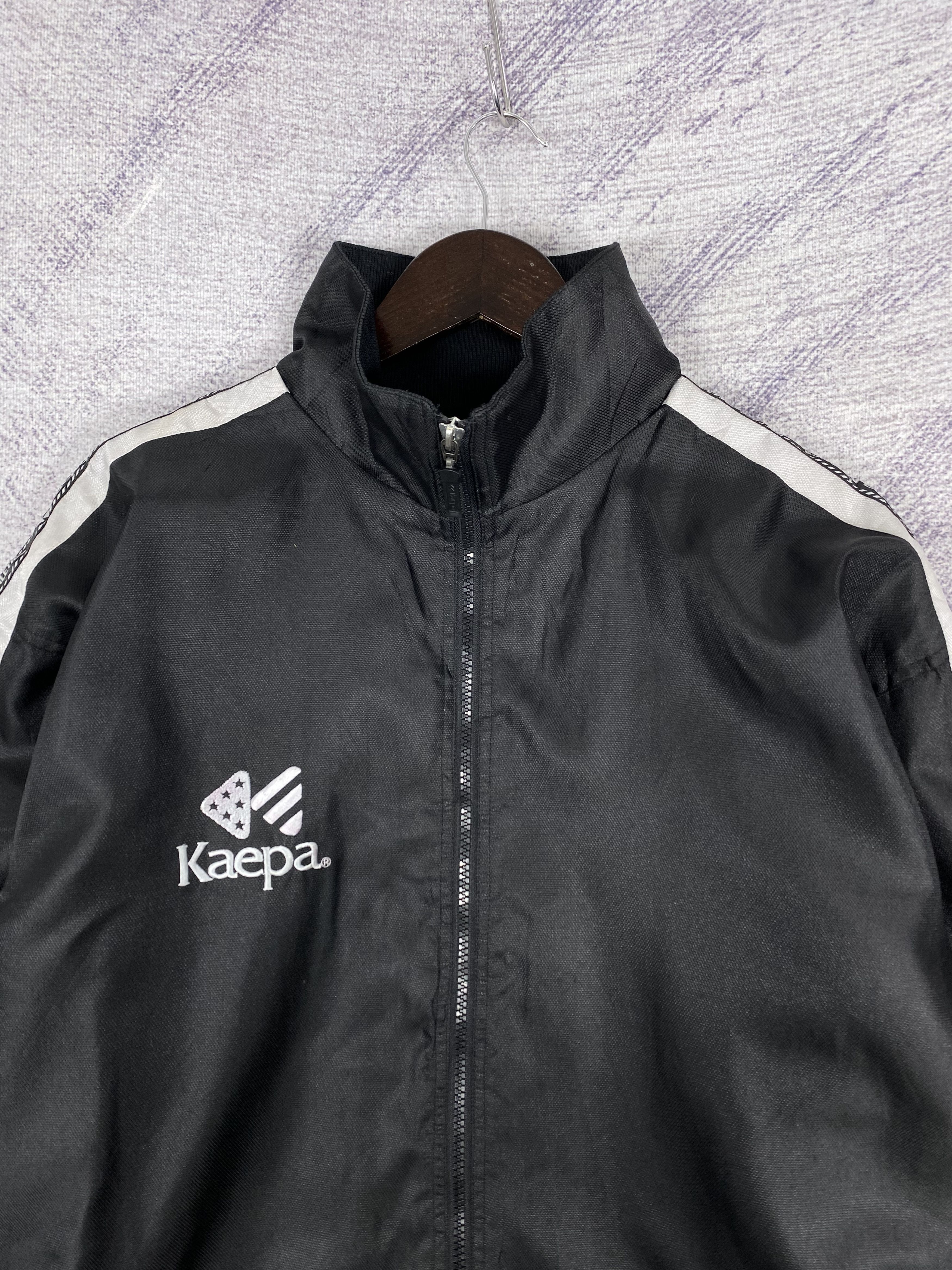 Kappa Vintage Kaepa Logo Tape Sleeve Track Jacket Size US L / EU 52-54 / 3 - 2 Thumbnail
