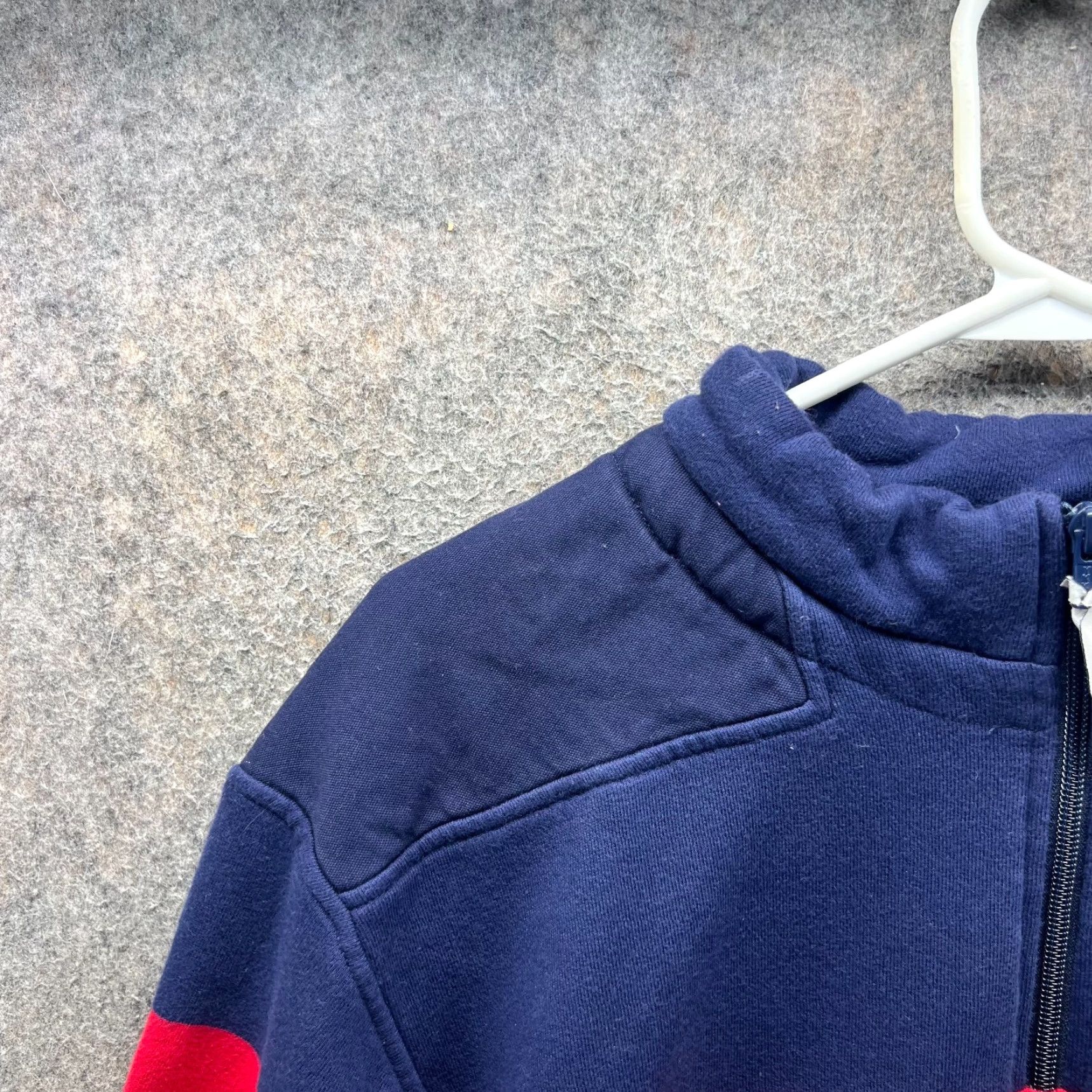 Vineyard Vines Vineyard Vines Pullover Men L Blue Striped Rugby Cotton Quarter Zip Mock Neck Logo Classic Preppy Sweater Size US L / EU 52-54 / 3 - 7 Thumbnail