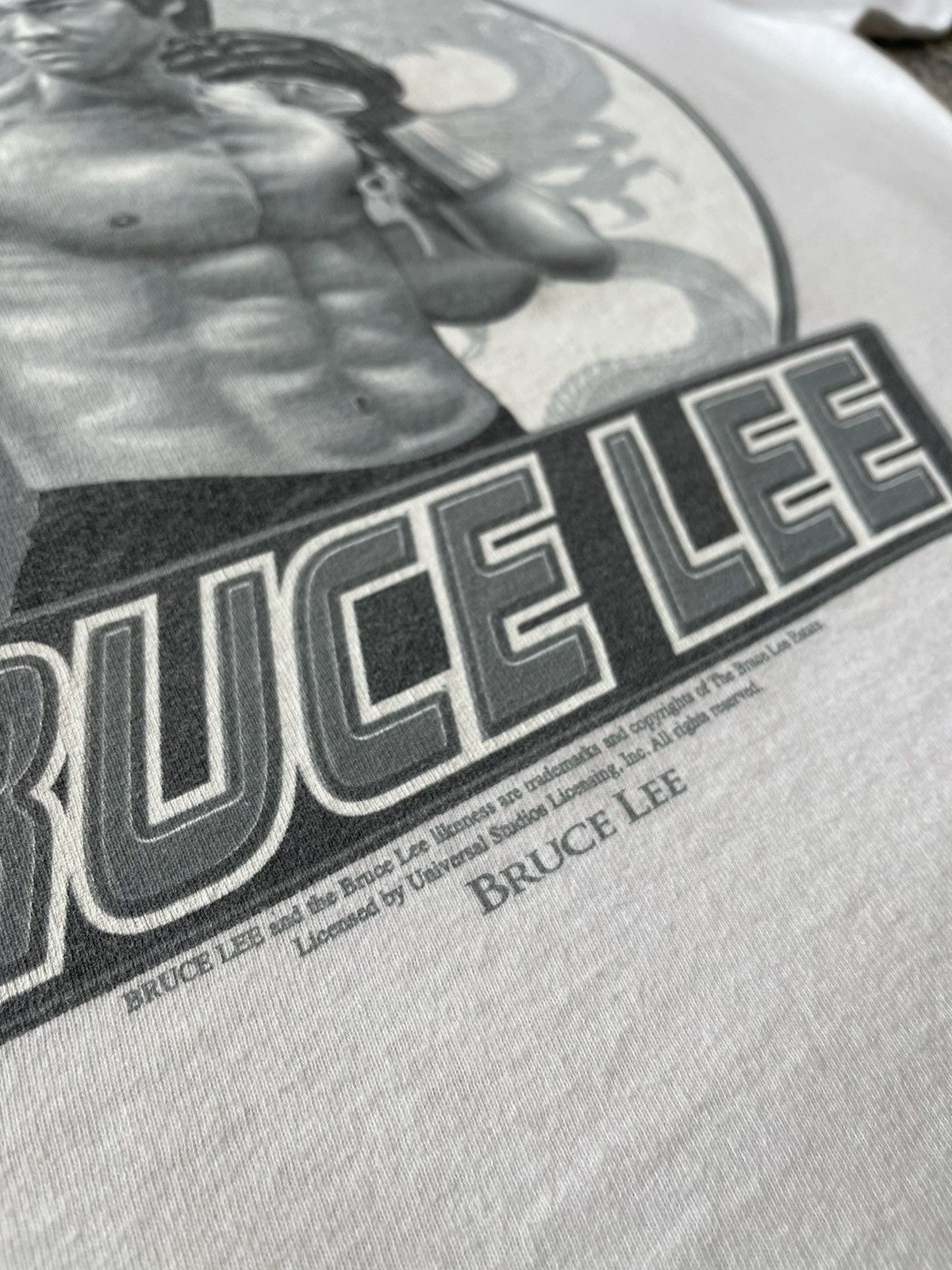 Tultex Bruce Lee Martial Arts Kungfu Legend Y2k Tee Size US M / EU 48-50 / 2 - 8 Thumbnail