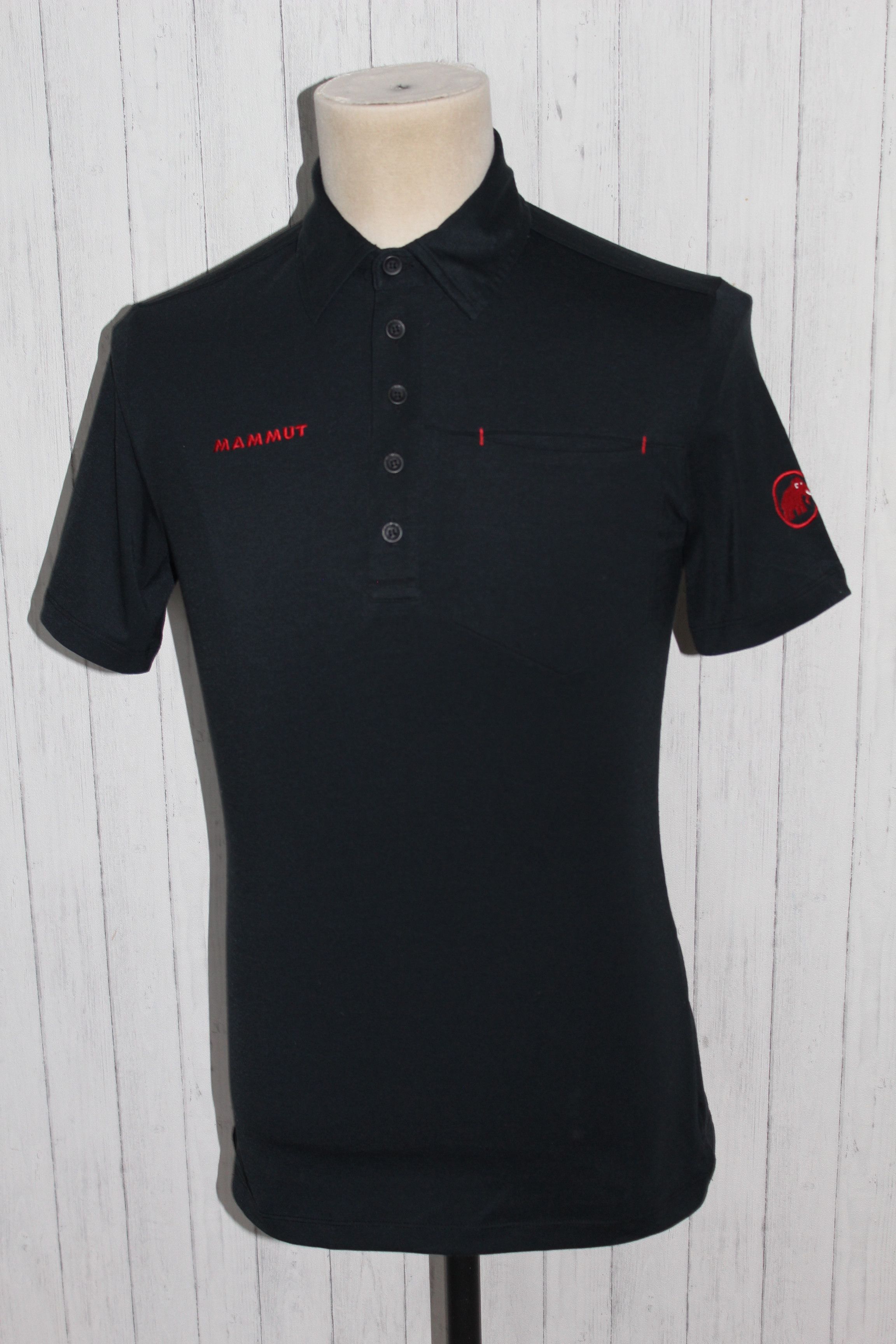 Mammut Women's FRED PERRY Short Sleeve Blue Polo Shirt Size M / US 6-8 / IT 42-44 - 1 Thumbnail